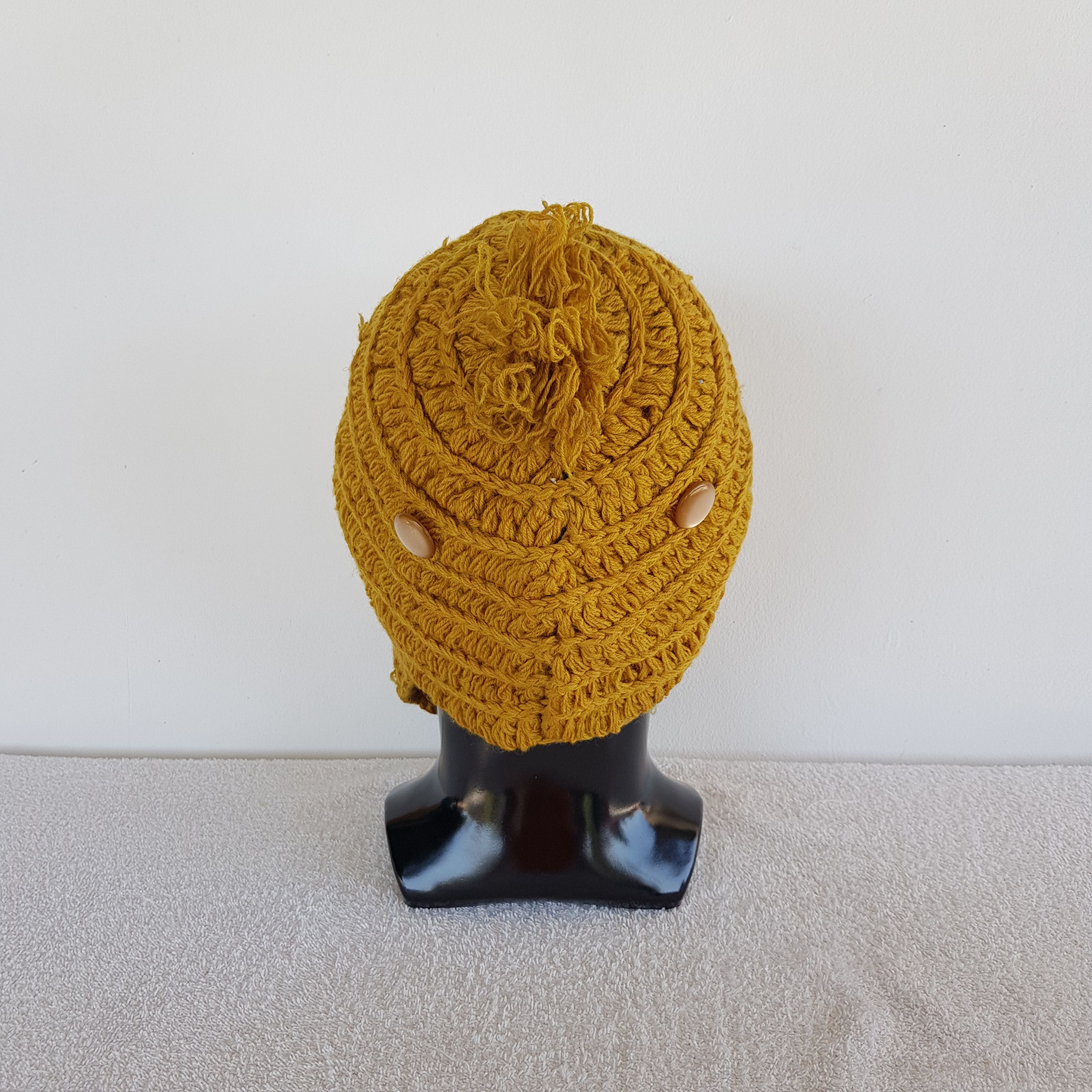 Japanese Brand Japanese Beanie Hats Knitted Crochet Earflap Snow Cap Size ONE SIZE - 4 Thumbnail