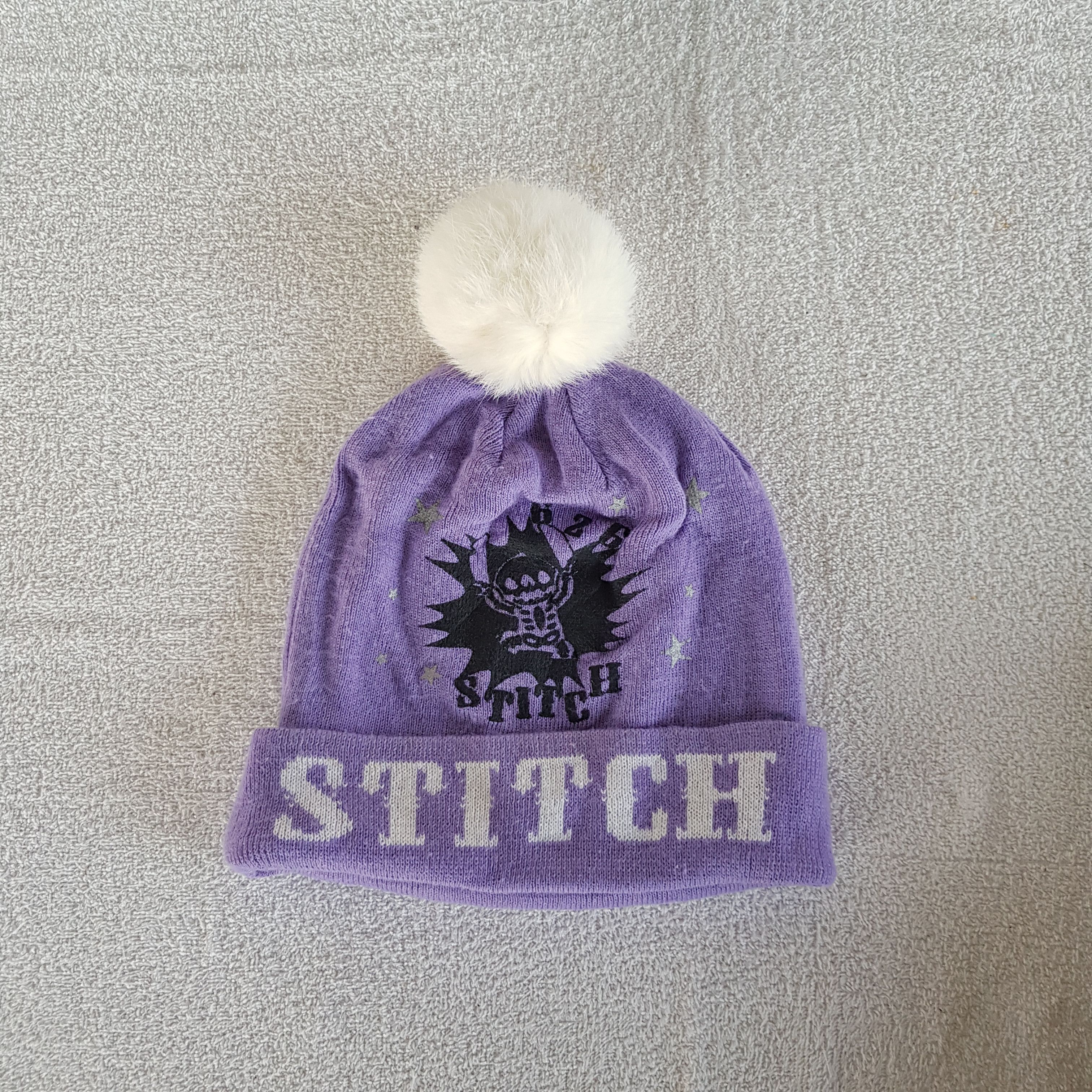 Cartoon Network × Vintage Lilo and Stitch Beanie Disney Snow Cap Cartoon Hats Size ONE SIZE - 5 Thumbnail