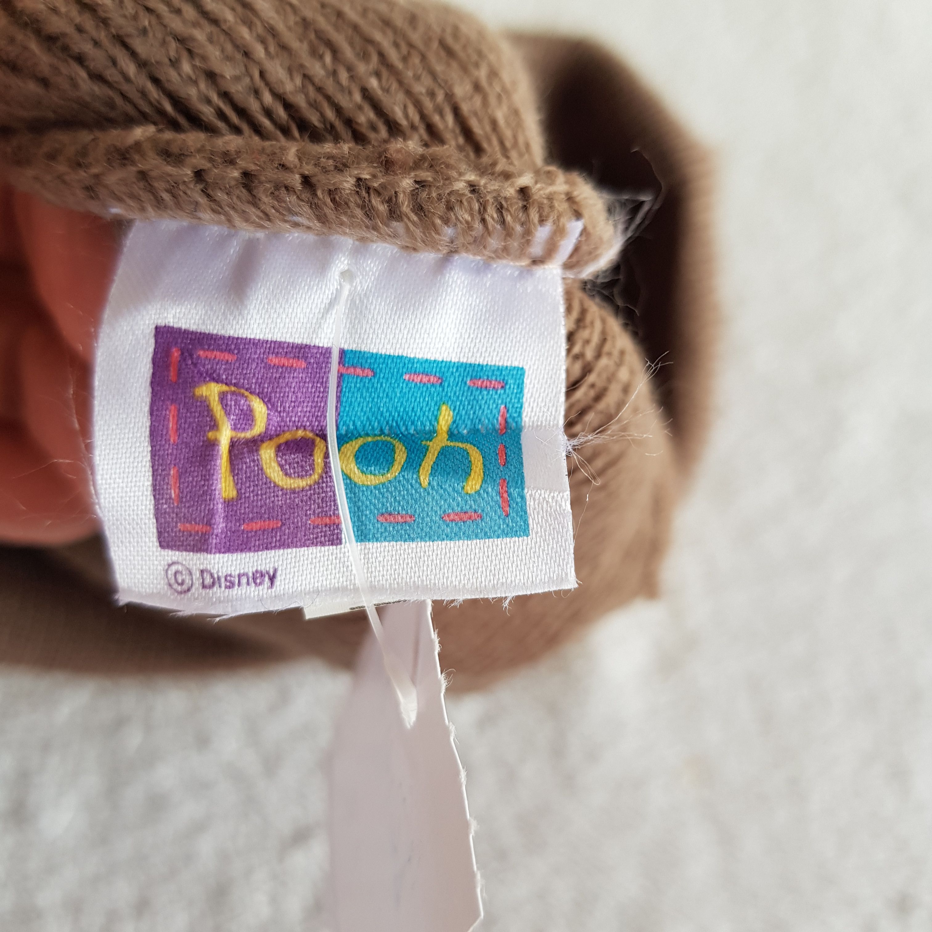 Disney × Vintage Pooh Beanie Cartoon Snow Cap Disney Anime Hats - AC10749. Size ONE SIZE - 7 Thumbnail