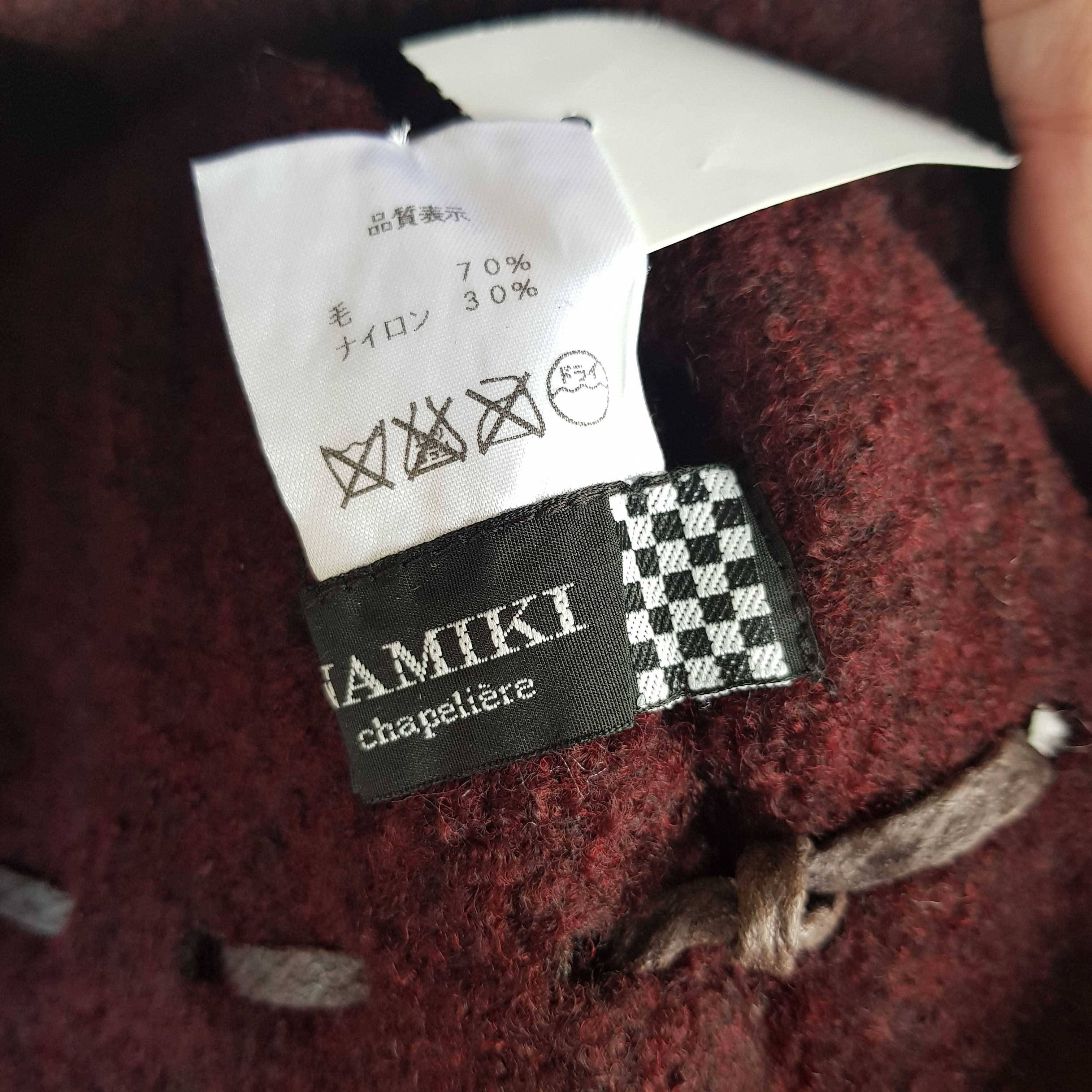 Japanese Brand Nakamiki Japanese Hats Beanie Snow Cap - AC10158. Size ONE SIZE - 7 Thumbnail