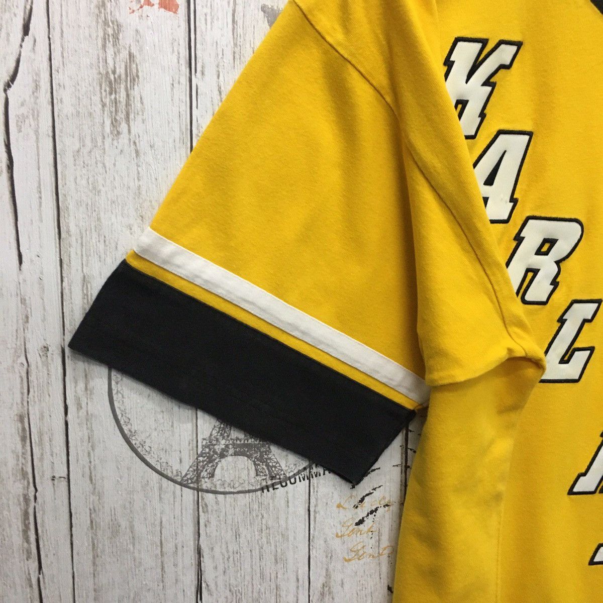 Karl Kani × Rap Tees × Vintage 🔥KARL KANI SPELLOUT LOGO TSHIRT Size US XL / EU 56 / 4 - 8 Thumbnail