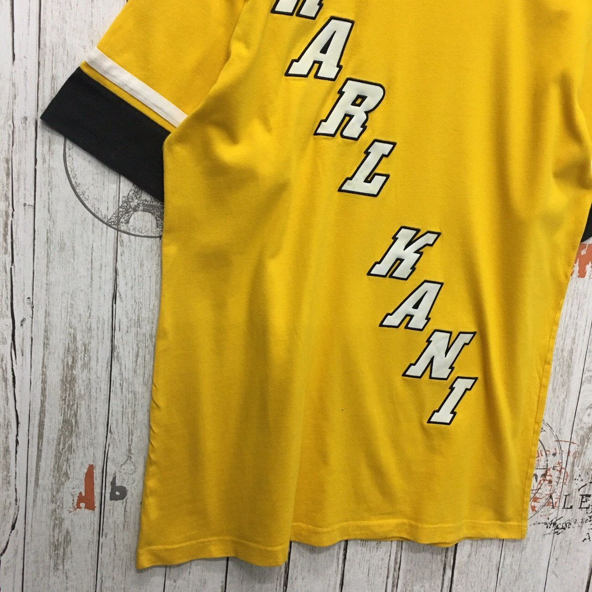 Karl Kani × Rap Tees × Vintage 🔥KARL KANI SPELLOUT LOGO TSHIRT Size US XL / EU 56 / 4 - 6 Thumbnail