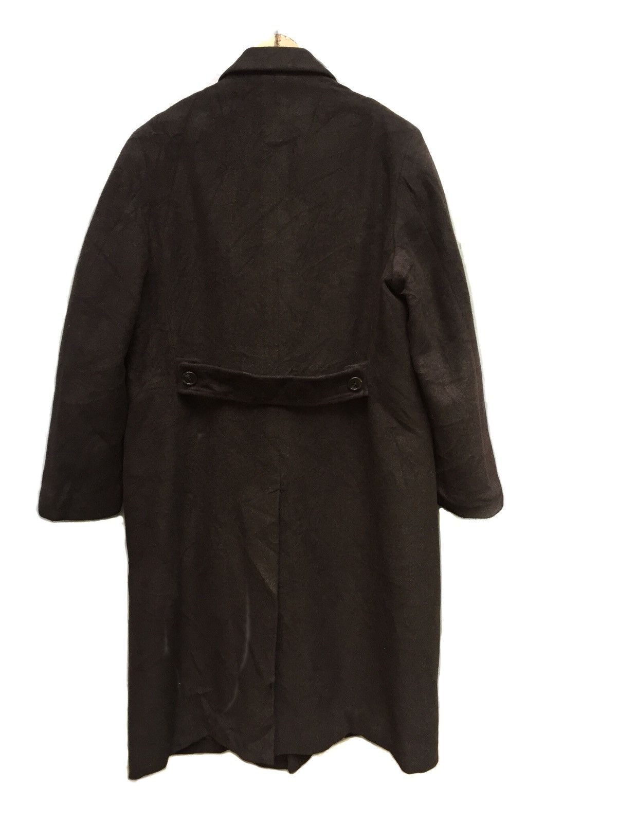 Yohji Yamamoto AAR DURBAN Green Tag Yohji Yamamoto Wool Long Coat Size US L / EU 52-54 / 3 - 2 Thumbnail