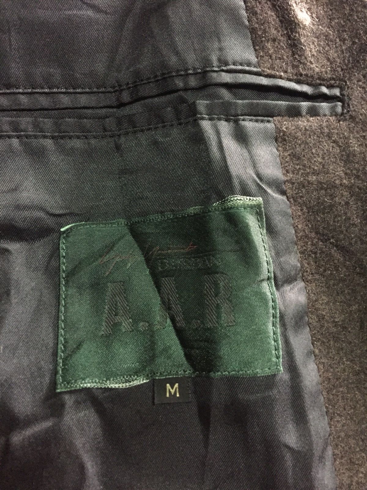 Yohji Yamamoto AAR DURBAN Green Tag Yohji Yamamoto Wool Long Coat Size US L / EU 52-54 / 3 - 3 Thumbnail
