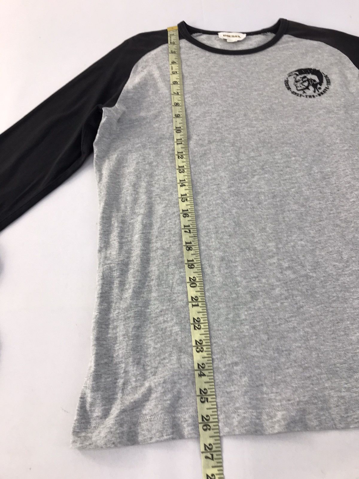 Diesel × Vintage Vintage Diesel Big Logo Long Sleeve Style T.Shirt Size US M / EU 48-50 / 2 - 9 Thumbnail