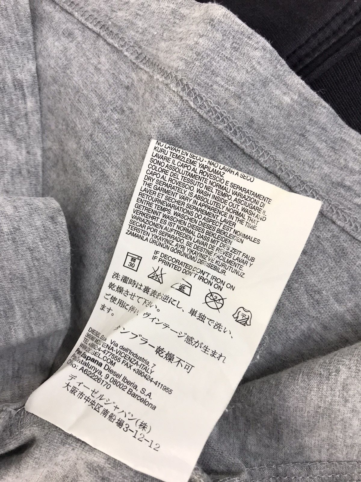 Diesel × Vintage Vintage Diesel Big Logo Long Sleeve Style T.Shirt Size US M / EU 48-50 / 2 - 7 Thumbnail