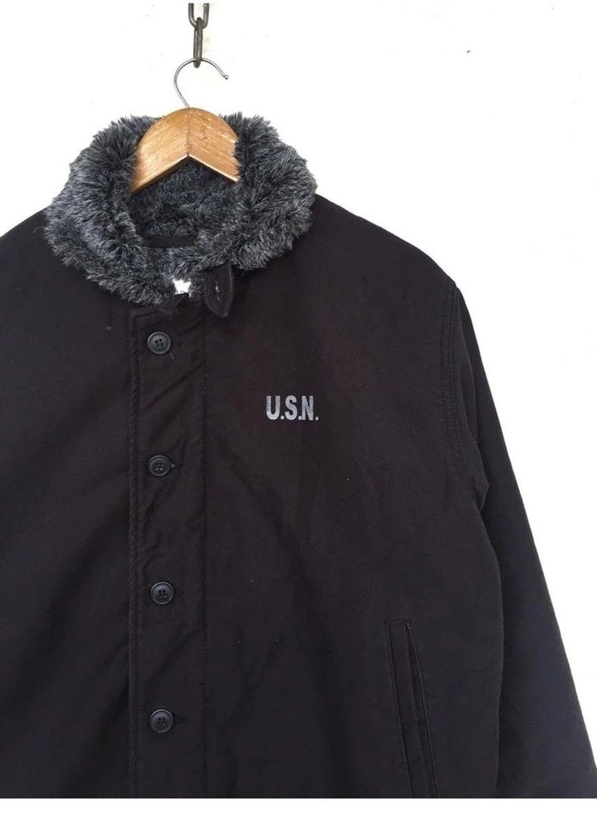 Other Vintage Usn Deck Winter Cold Jacket Size US L / EU 52-54 / 3 - 5 Thumbnail