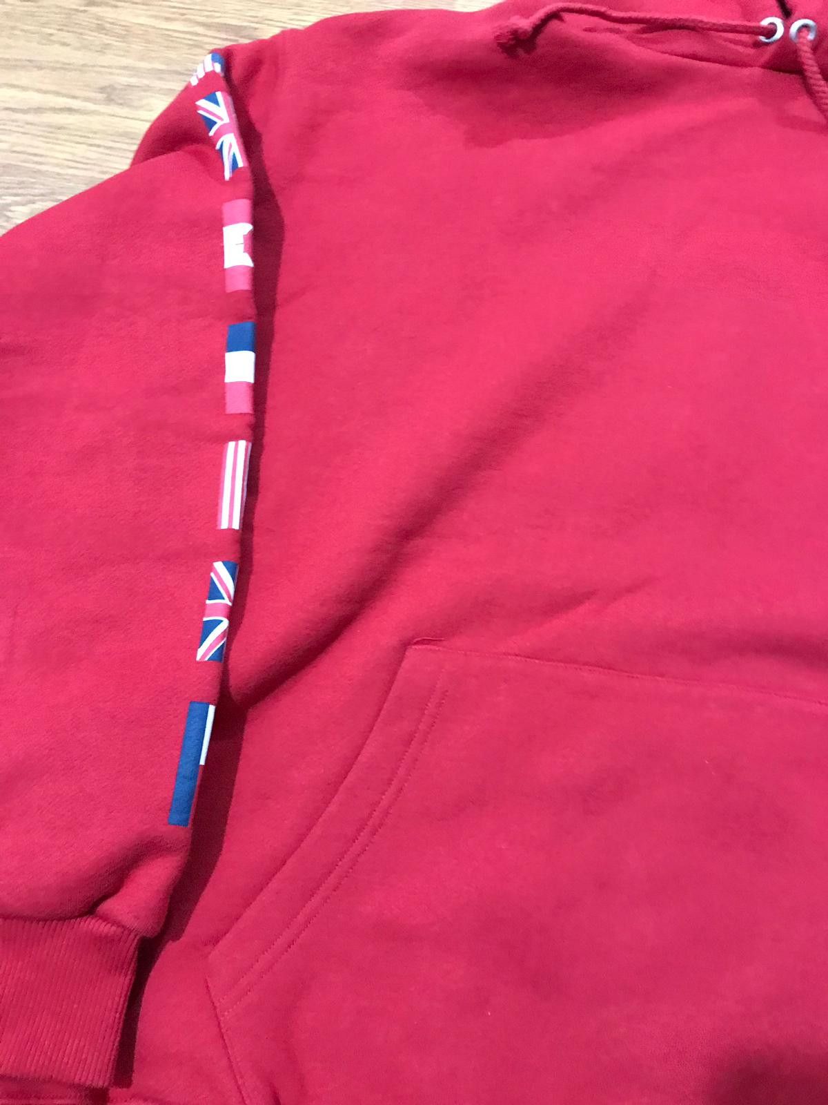 Tommy Jeans - Tommy Jeans 90s HD Salsa Red Hoodie (Unisex) Size US XL / EU 56 / 4 - 6 Thumbnail