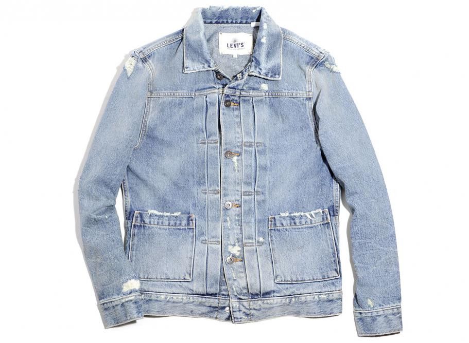 Levi's Made & Crafted Levi's Made & Crafted Type II Worn Trashed Trucker Size US L / EU 52-54 / 3 - 5 Thumbnail