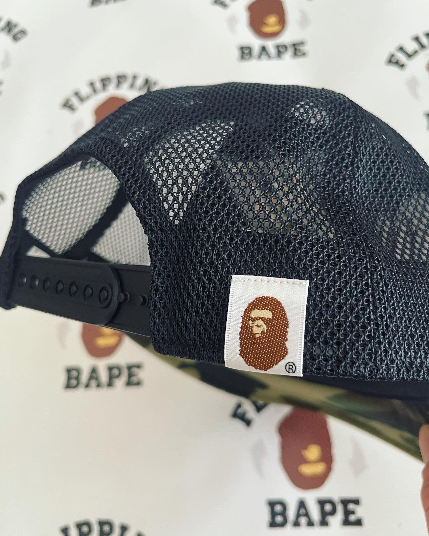 Bape 1ST CAMO BAPE STA MESH CAP Size ONE SIZE - 5 Thumbnail