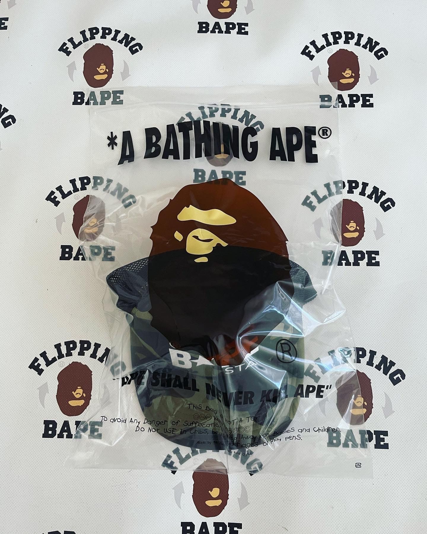 Bape 1ST CAMO BAPE STA MESH CAP Size ONE SIZE - 9 Thumbnail