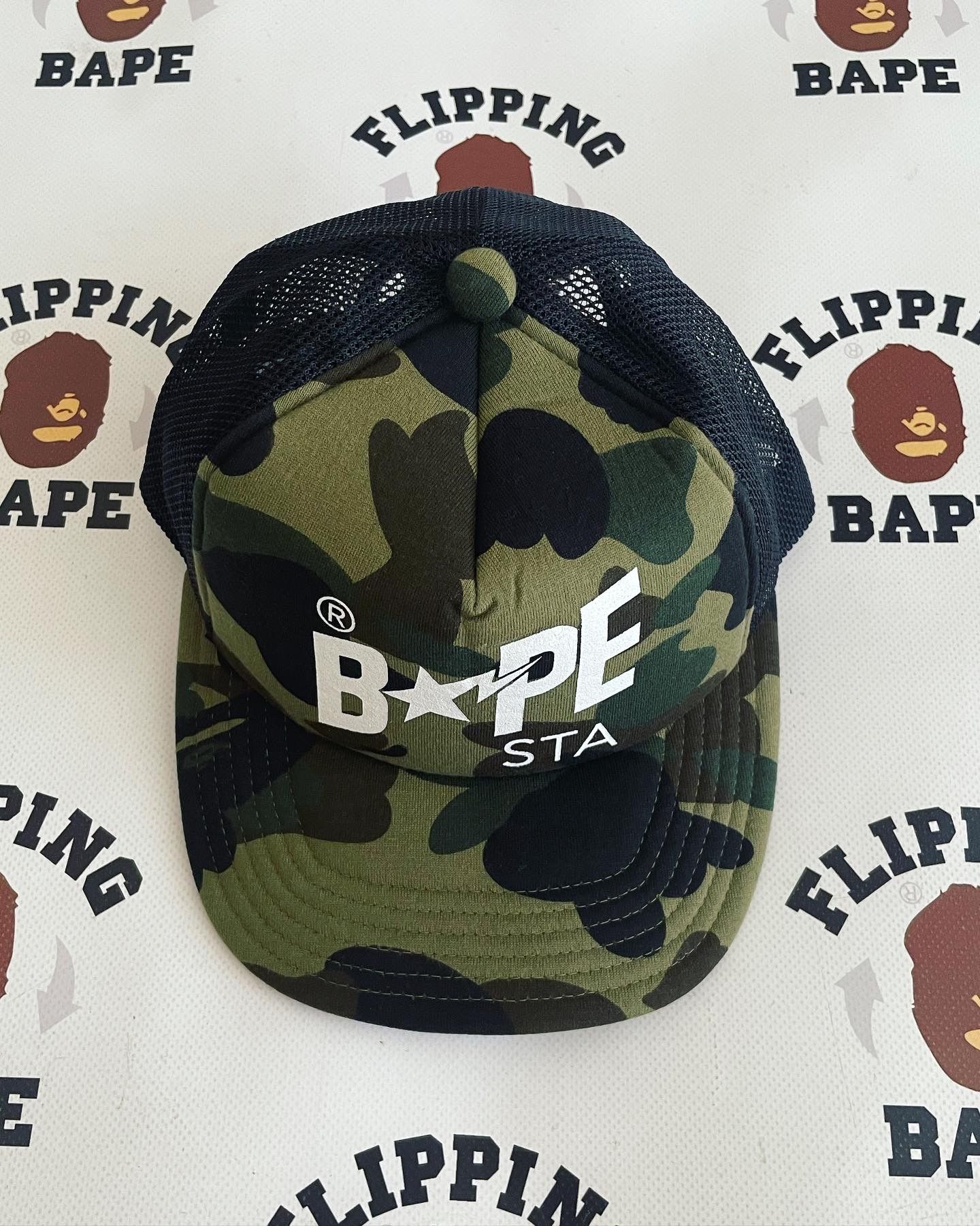 Bape 1ST CAMO BAPE STA MESH CAP Size ONE SIZE - 2 Thumbnail