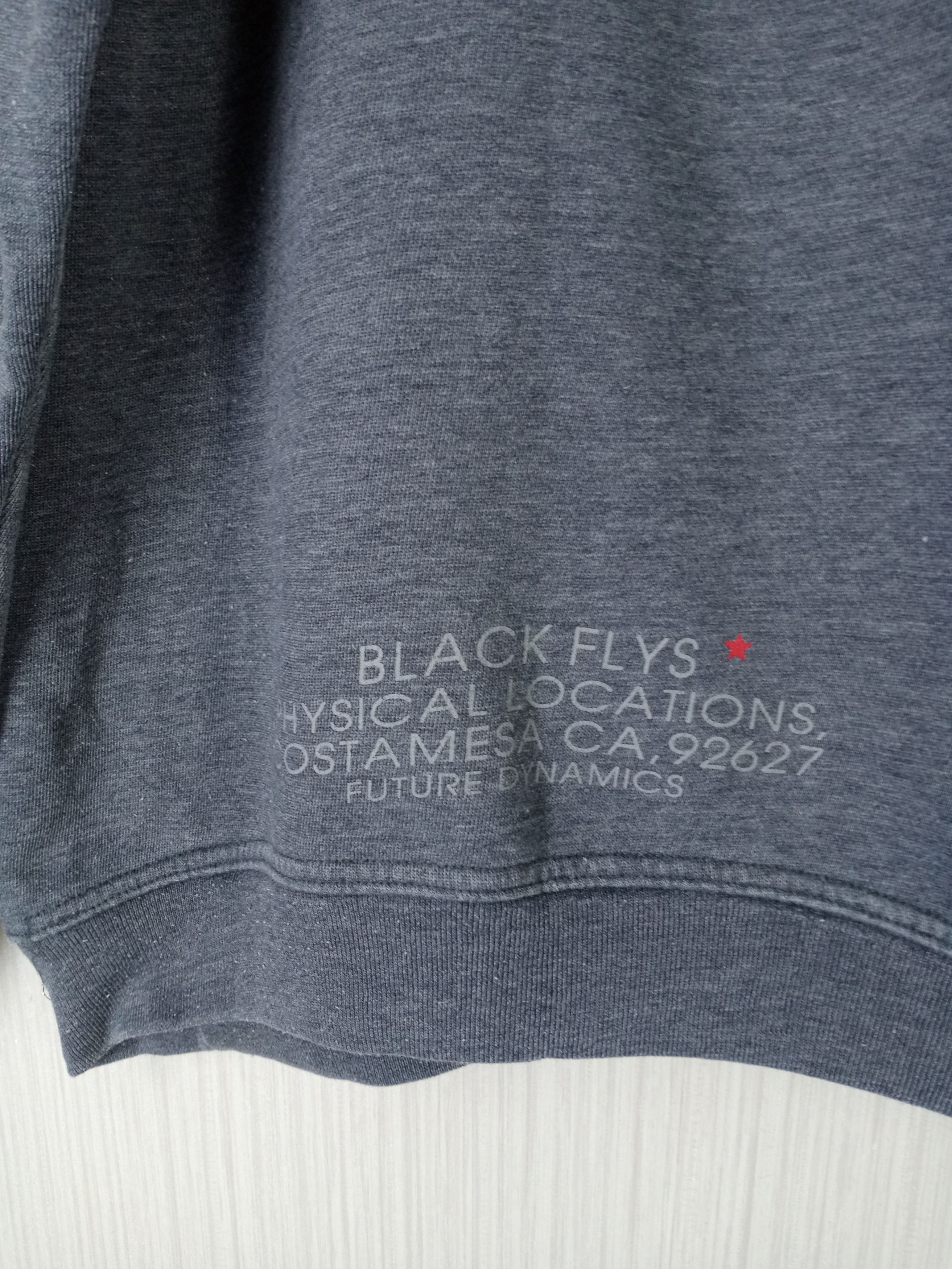 Shorty's Skateboards VINTAGE BLACK FLYS SKATE HOODIE SWEATSHIRT Size US XL / EU 56 / 4 - 6 Thumbnail