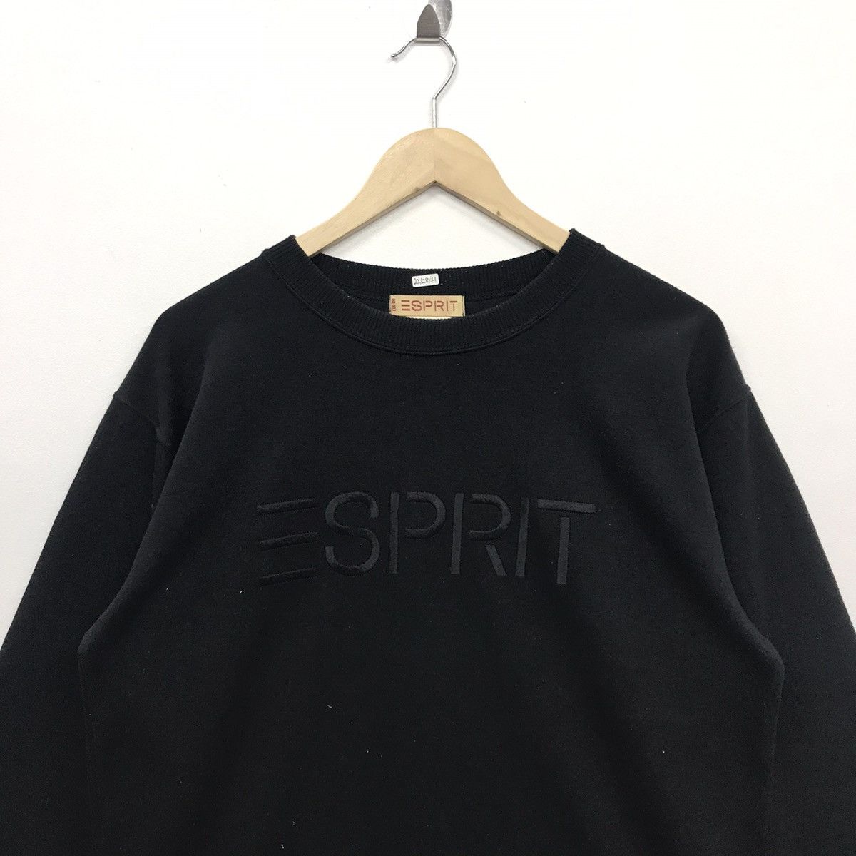 Esprit × Vintage Rare!! Vintage Esprit Spellout embroidery logo Sweatshirt Size US L / EU 52-54 / 3 - 2 Thumbnail