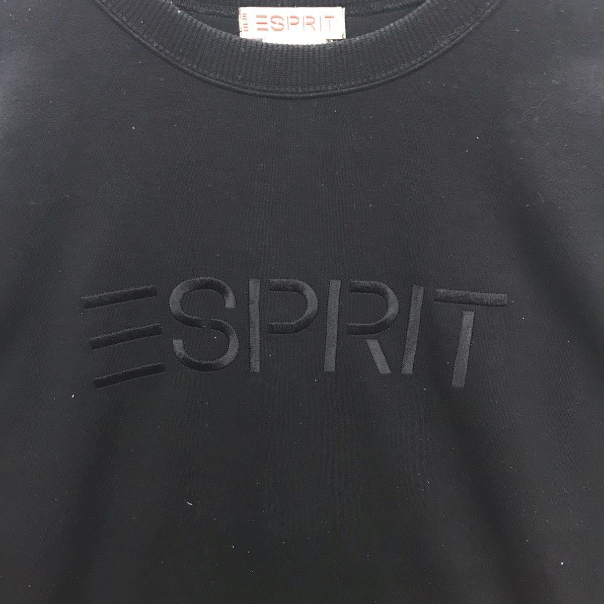 Esprit × Vintage Rare!! Vintage Esprit Spellout embroidery logo Sweatshirt Size US L / EU 52-54 / 3 - 4 Thumbnail