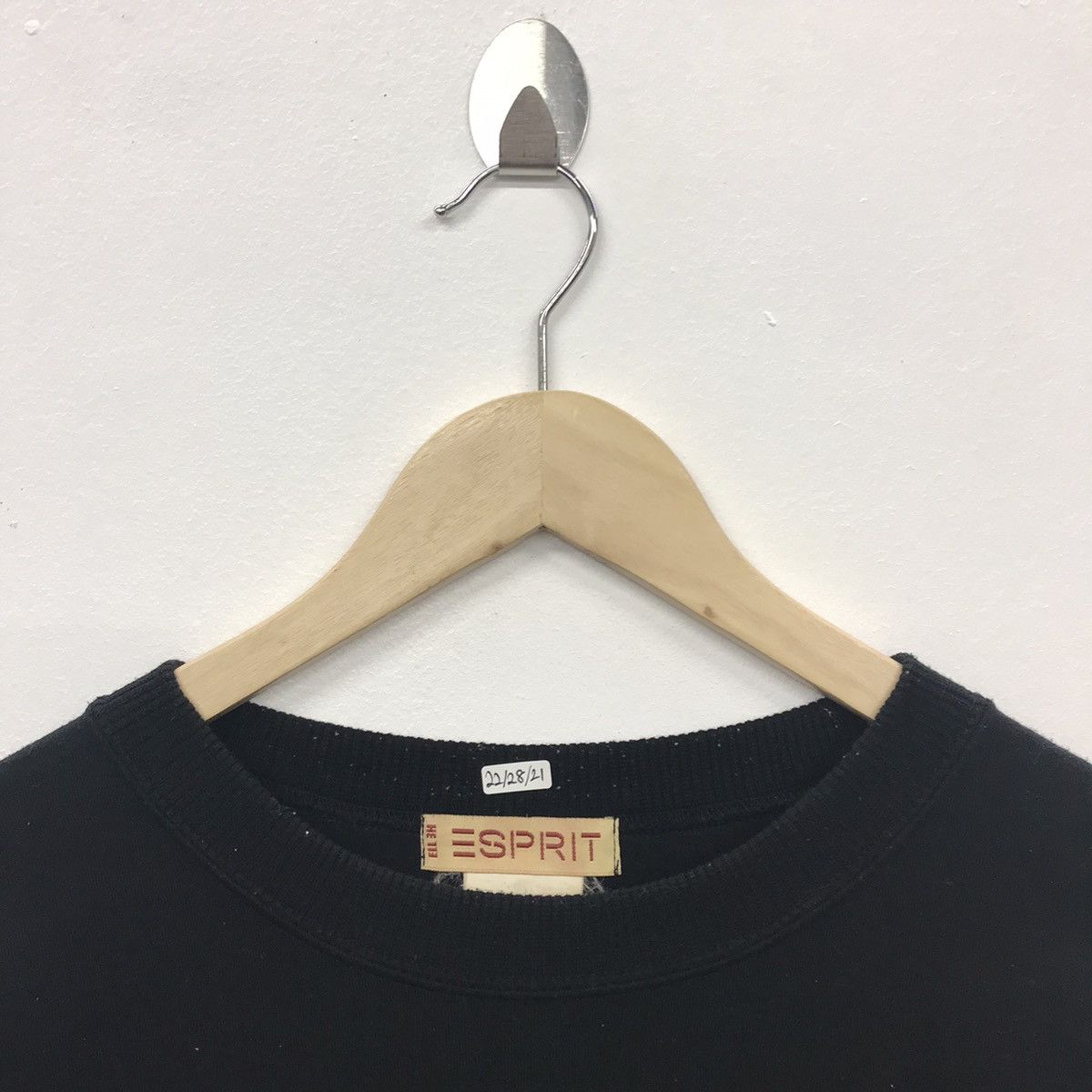 Esprit × Vintage Rare!! Vintage Esprit Spellout embroidery logo Sweatshirt Size US L / EU 52-54 / 3 - 3 Thumbnail