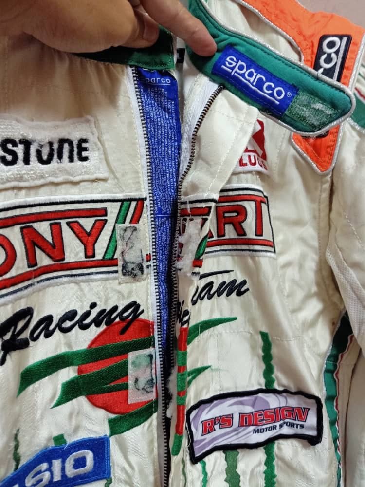Gear for Sports Racer Takahashi H Sparco Racing team Coverall Size US 35 - 4 Thumbnail