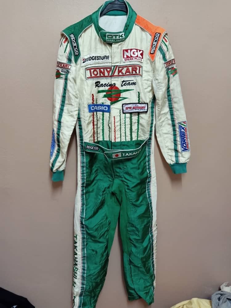 Gear for Sports Racer Takahashi H Sparco Racing team Coverall Size US 35 - 1 Thumbnail