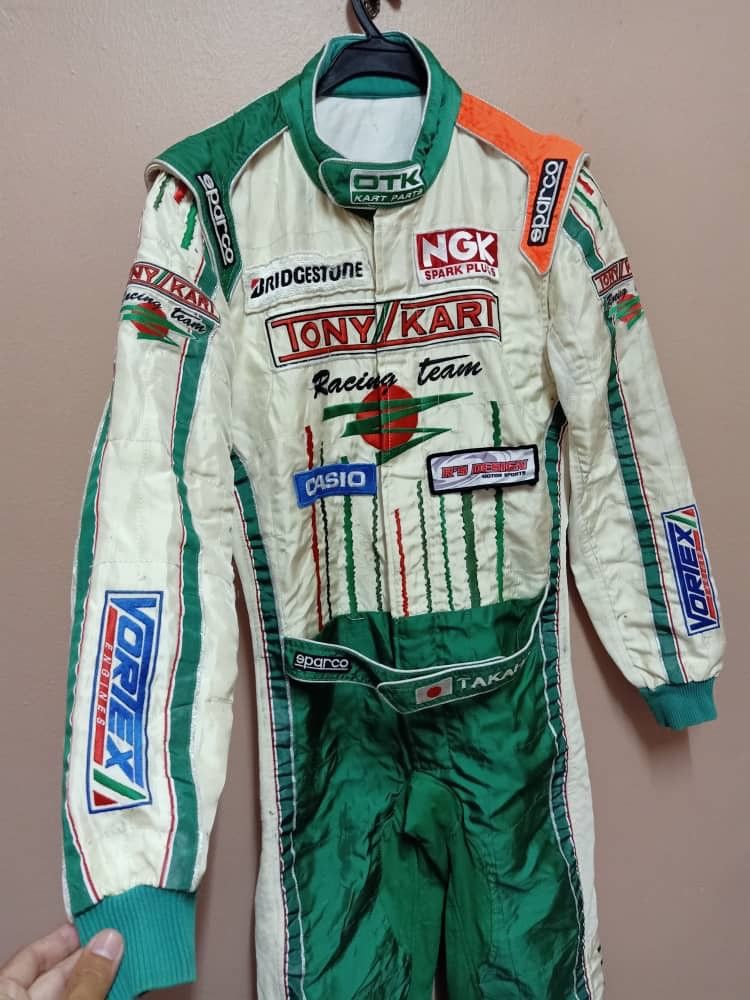 Gear for Sports Racer Takahashi H Sparco Racing team Coverall Size US 35 - 2 Thumbnail