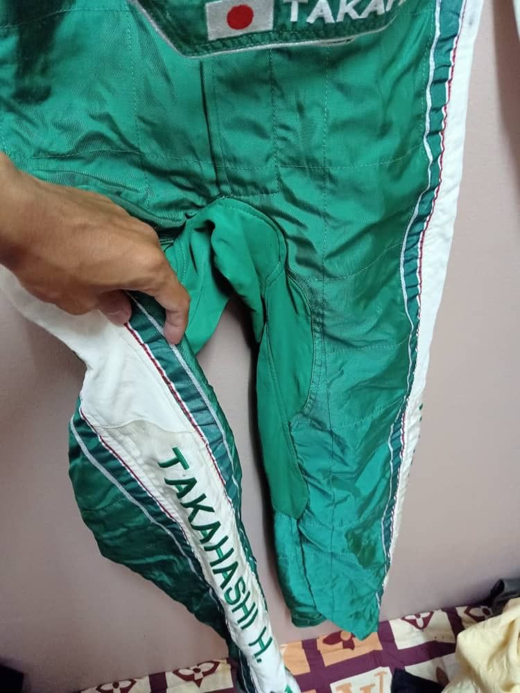 Gear for Sports Racer Takahashi H Sparco Racing team Coverall Size US 35 - 3 Thumbnail