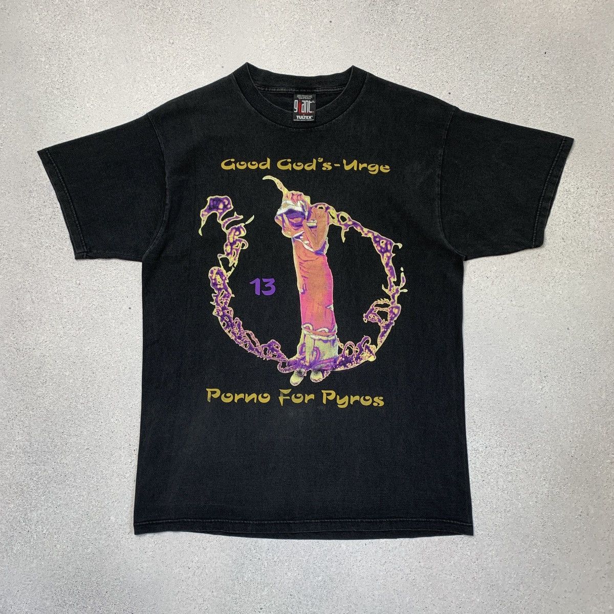 Band Tees Vintage 1996 Porno for Pyros “Good God's Urge” T-Shirt Size US XL / EU 56 / 4 - 3 Thumbnail