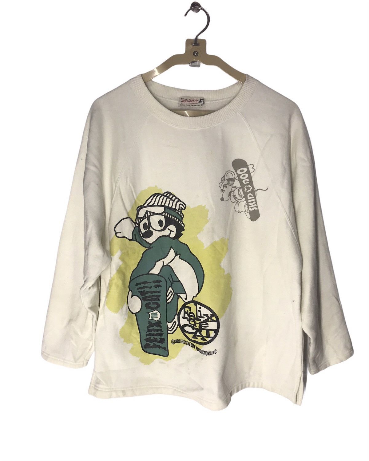 Cartoon Network × Vintage Vintage filex the cat 1995 crewneck sweatshirt Size US M / EU 48-50 / 2 - 1 Thumbnail