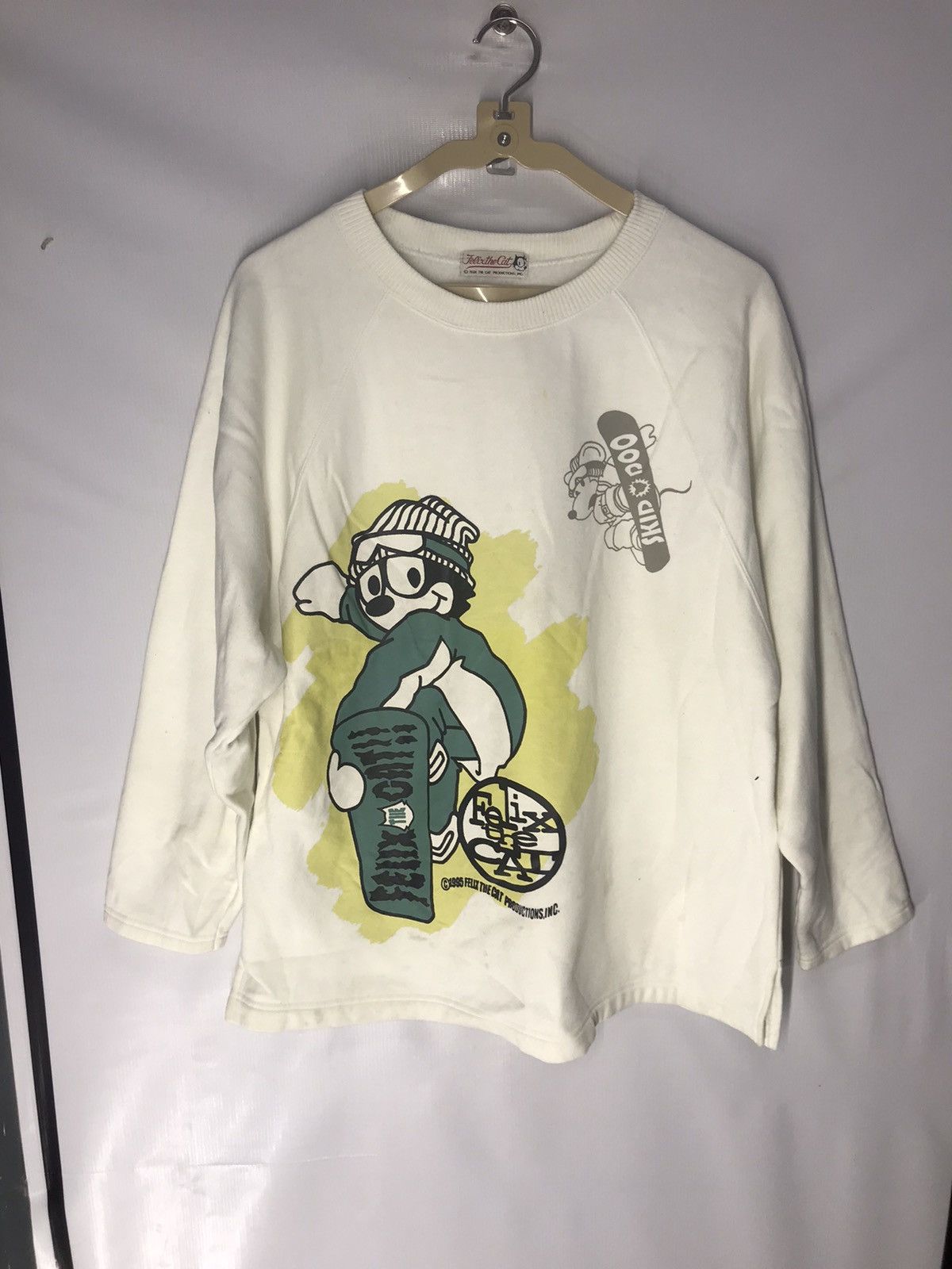 Cartoon Network × Vintage Vintage filex the cat 1995 crewneck sweatshirt Size US M / EU 48-50 / 2 - 7 Thumbnail