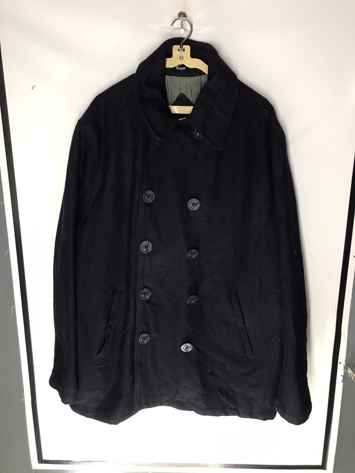 Catalina × Vintage Vintage Catalina regulation peacoat wool heavy coat Size US L / EU 52-54 / 3 - 6 Thumbnail