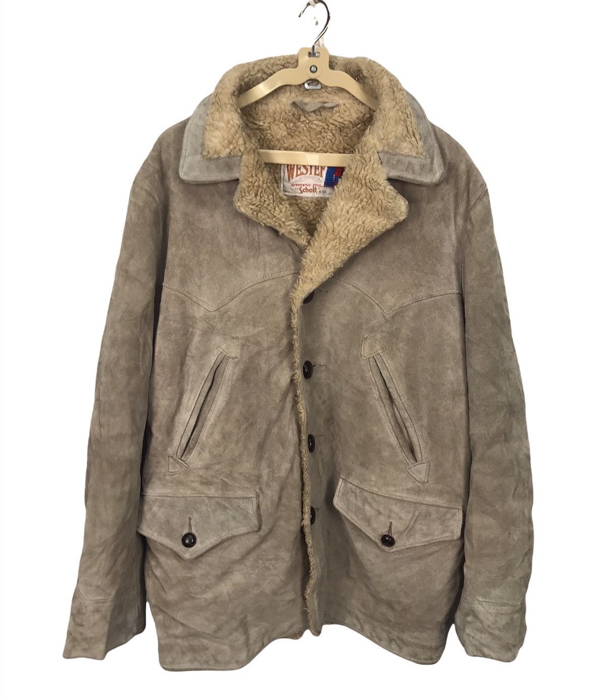 Schott × Vintage 🔥BEST OFFER🔥Vintage western by Schott leather jacket Size US M / EU 48-50 / 2 - 1 Thumbnail