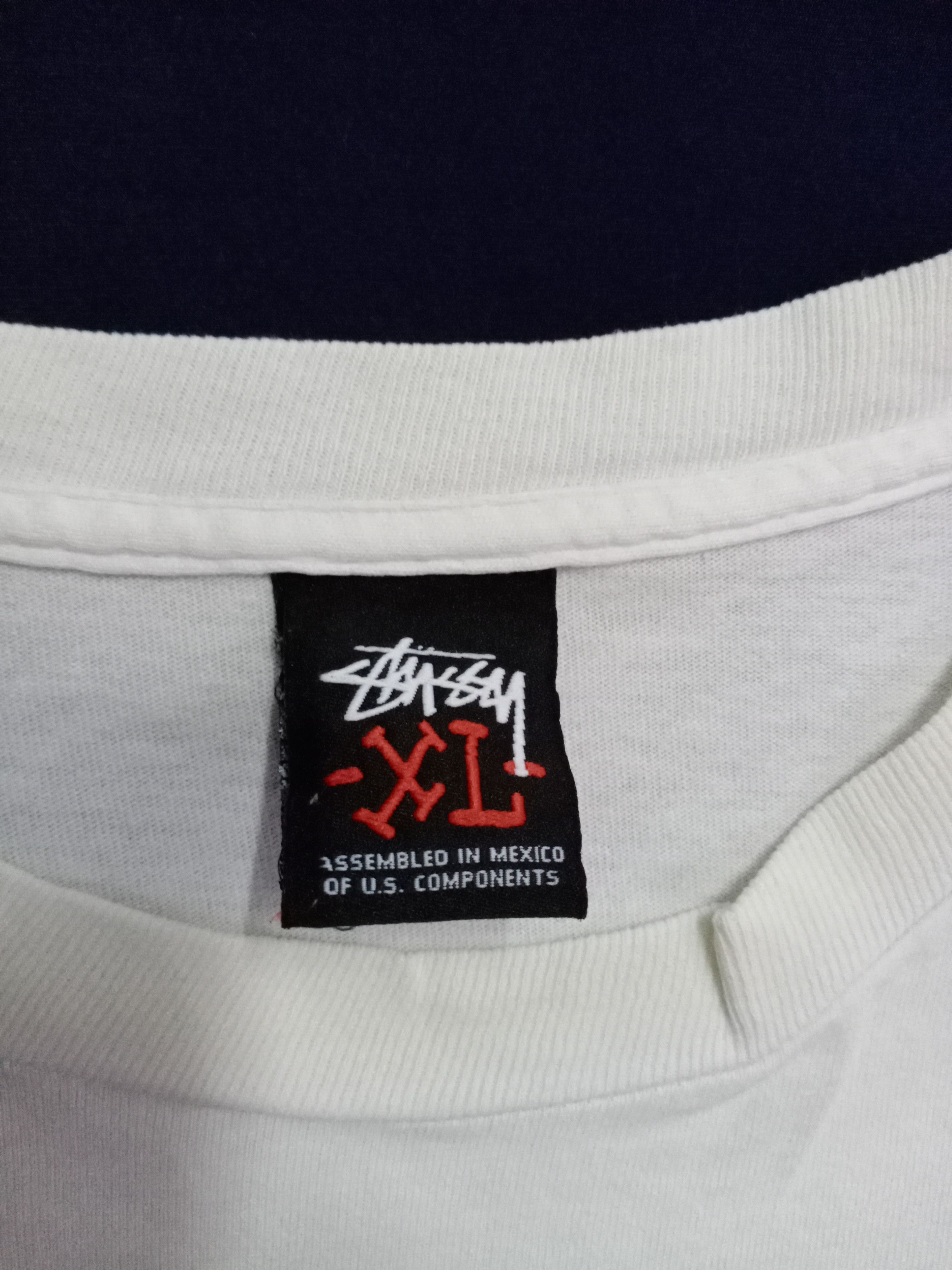 Stussy × Vintage Vintage Stussy big logo Art design streetwear t-shirt Size US XL / EU 56 / 4 - 5 Thumbnail