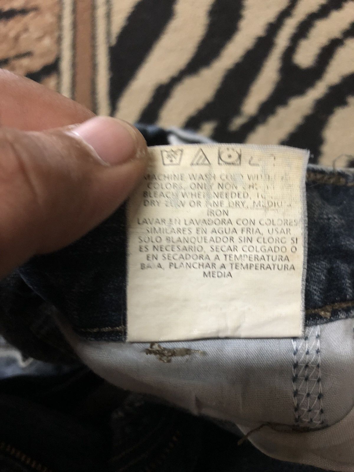 Vintage × Wrangler VINTAGE WRANGLER WORKWEAR CARGO DENIM Size US 30 / EU 46 - 11 Thumbnail