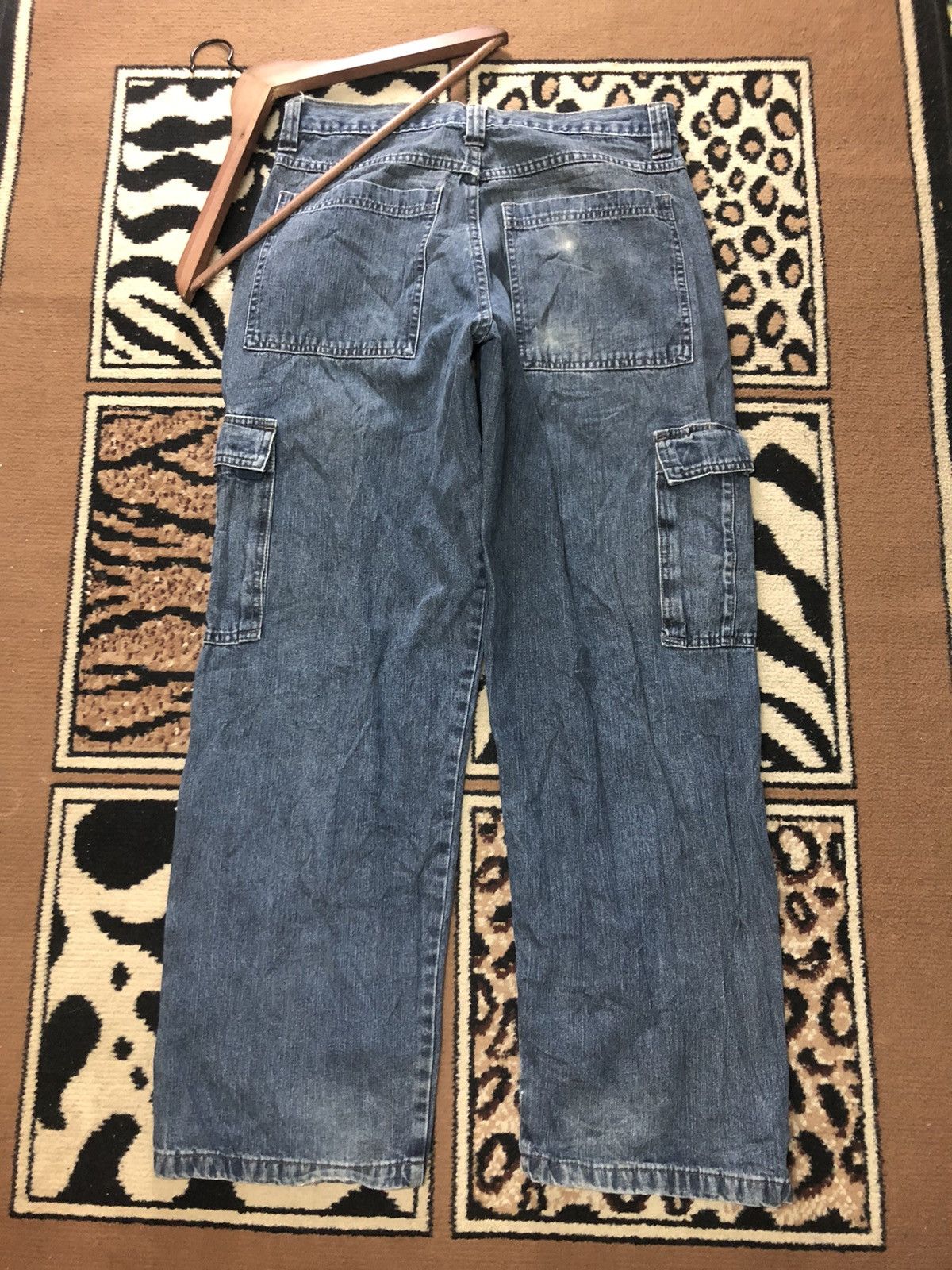 Vintage × Wrangler VINTAGE WRANGLER WORKWEAR CARGO DENIM Size US 30 / EU 46 - 7 Thumbnail