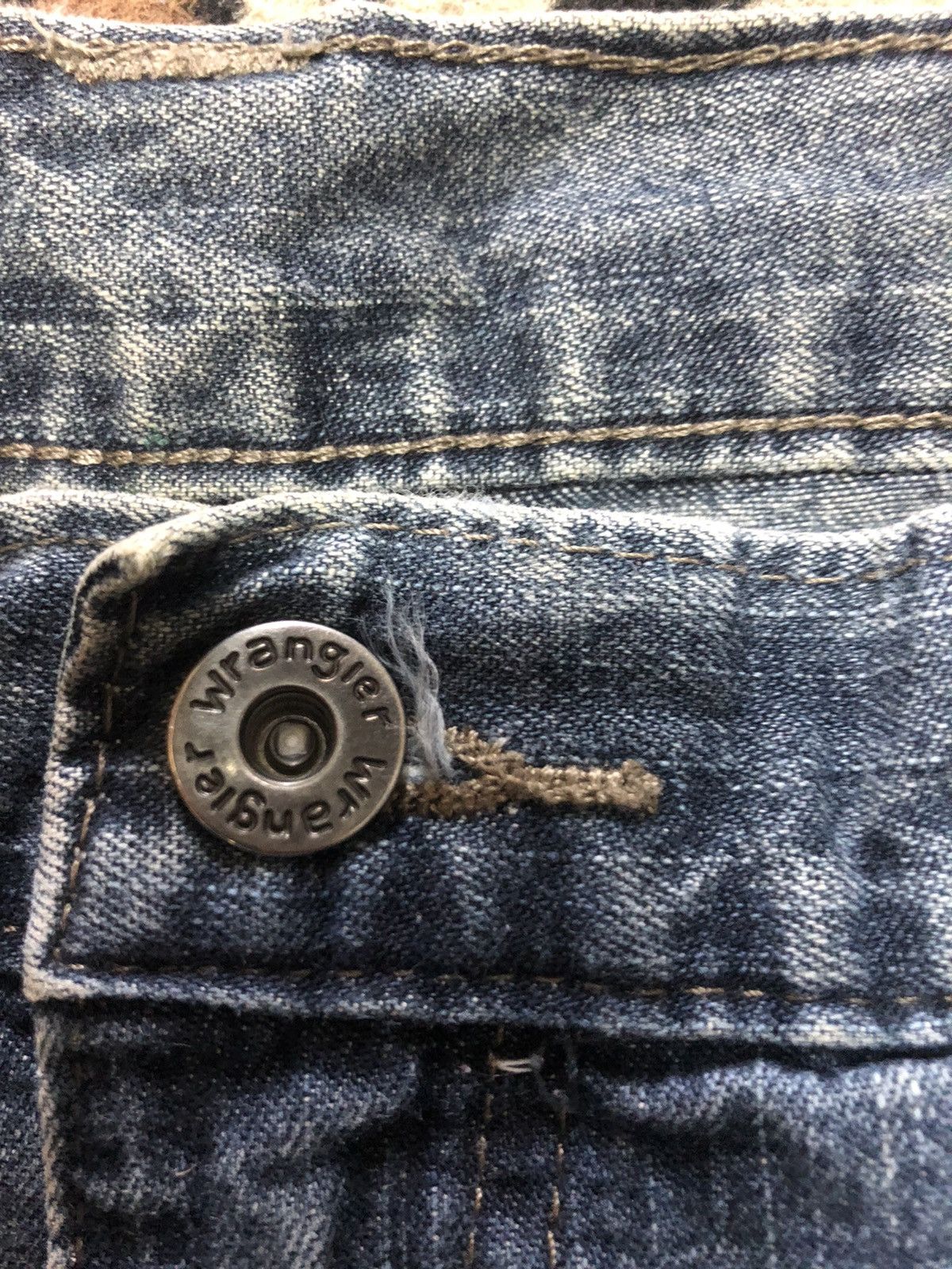 Vintage × Wrangler VINTAGE WRANGLER WORKWEAR CARGO DENIM Size US 30 / EU 46 - 8 Thumbnail