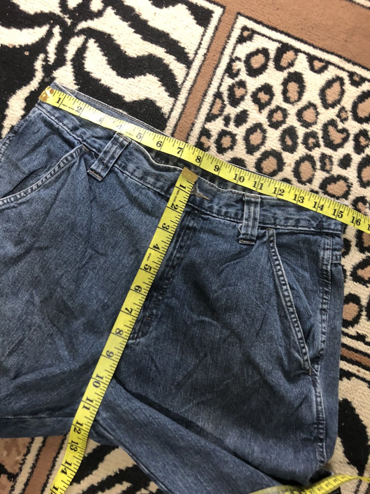 Vintage × Wrangler VINTAGE WRANGLER WORKWEAR CARGO DENIM Size US 30 / EU 46 - 12 Thumbnail