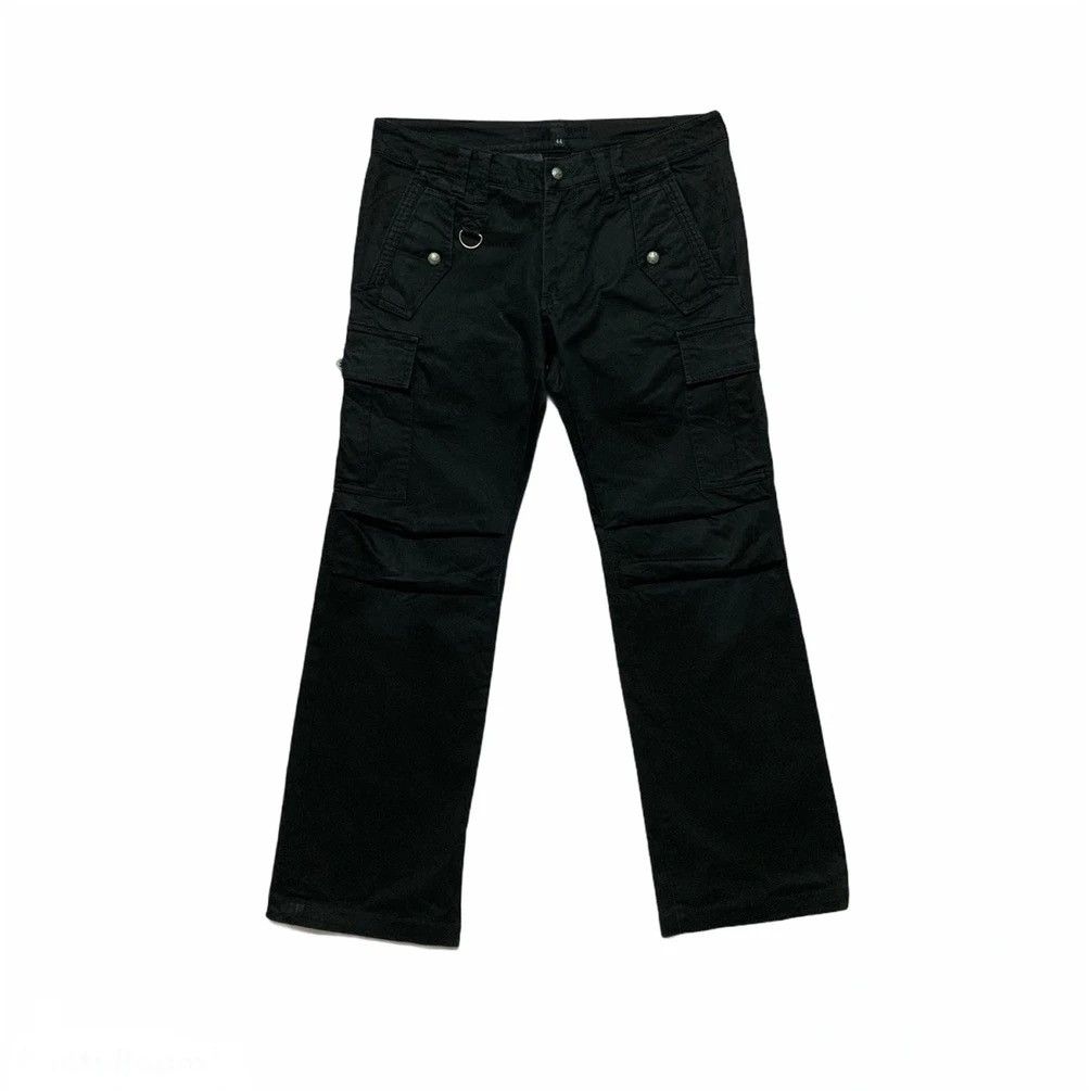 image of Japanese Vintage Trousers Malo Vita Utility Cargo Pants in Black, Men's (Size 32)