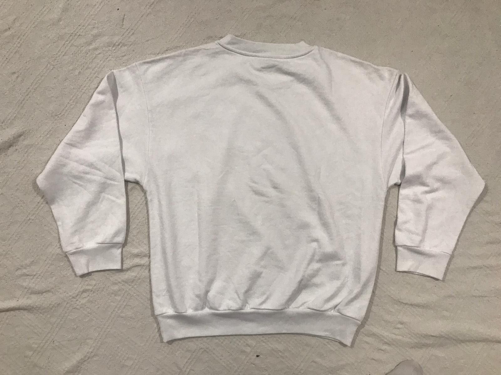 Gosha Rubchinskiy Gosha Rubchinskiy White Sweatshirt Size US XL / EU 56 / 4 - 4 Thumbnail
