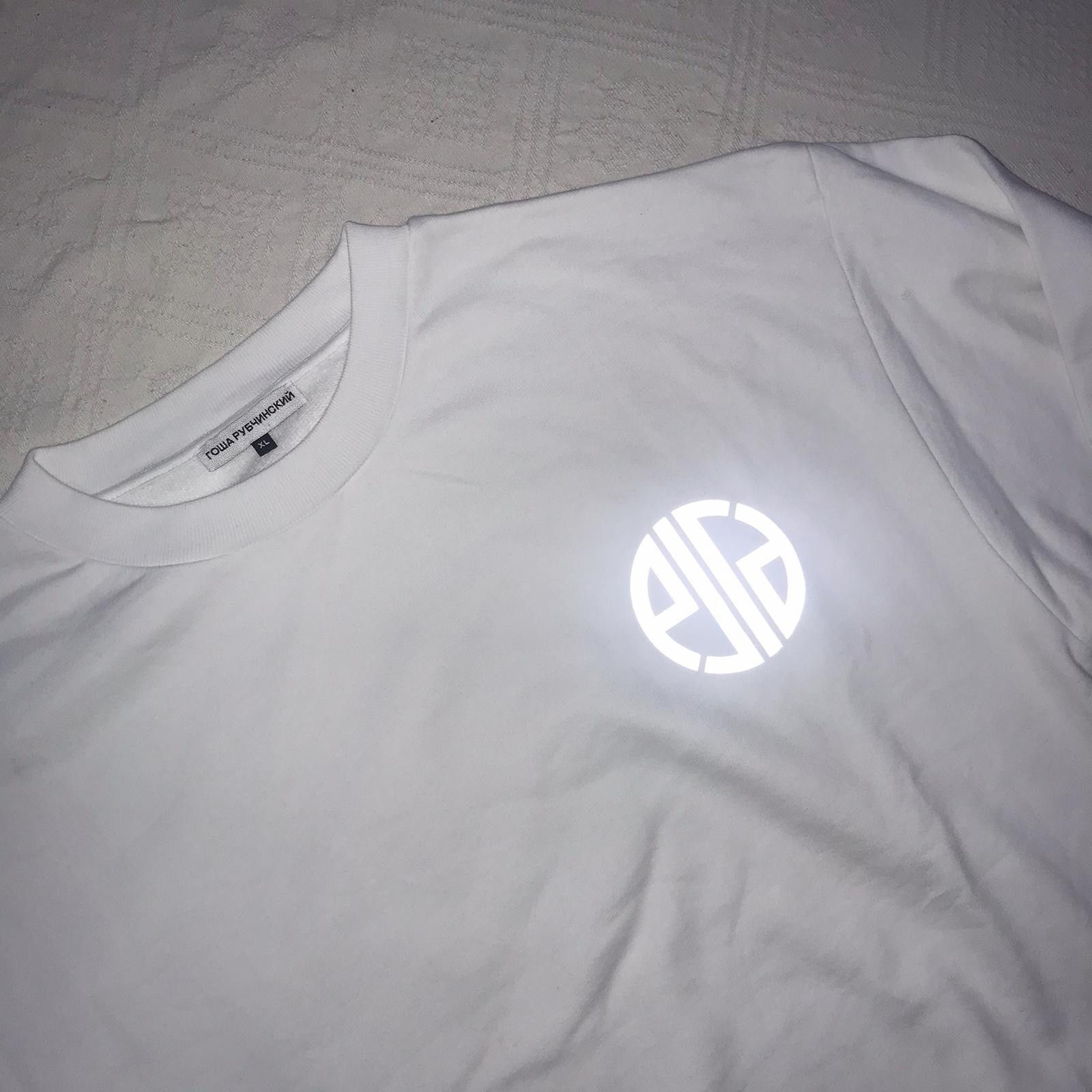 Gosha Rubchinskiy Gosha Rubchinskiy White Sweatshirt Size US XL / EU 56 / 4 - 2 Thumbnail