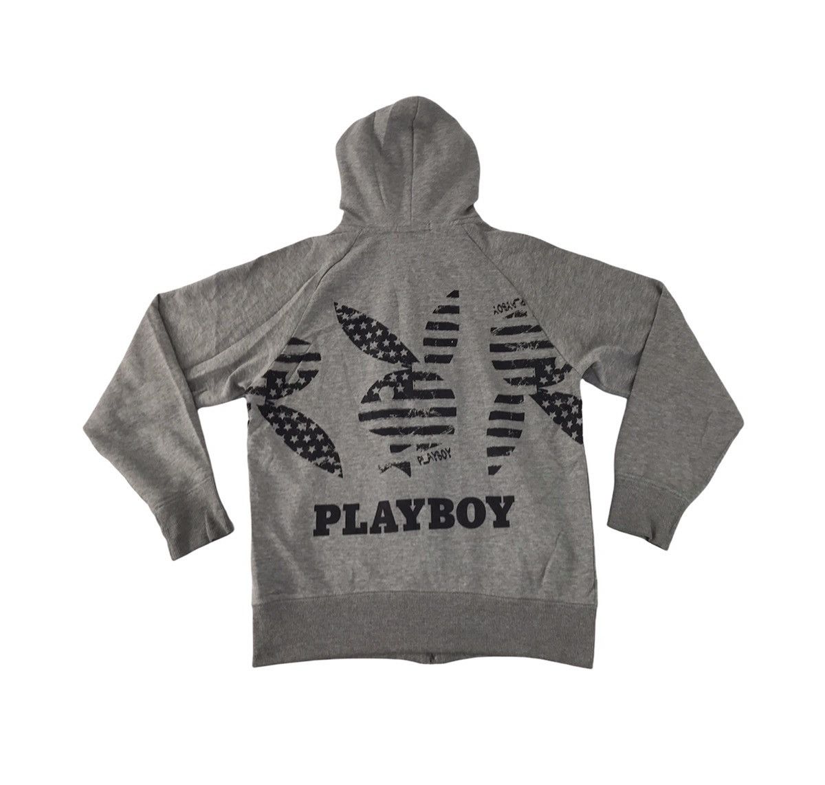 Playboy × Vintage Playboy Big Bunny Head USA Flag Logo Hoodies Fit Size M Size M / US 6-8 / IT 42-44 - 1 Thumbnail