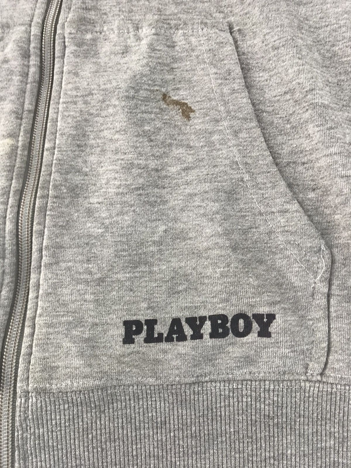 Playboy × Vintage Playboy Big Bunny Head USA Flag Logo Hoodies Fit Size M Size M / US 6-8 / IT 42-44 - 4 Thumbnail