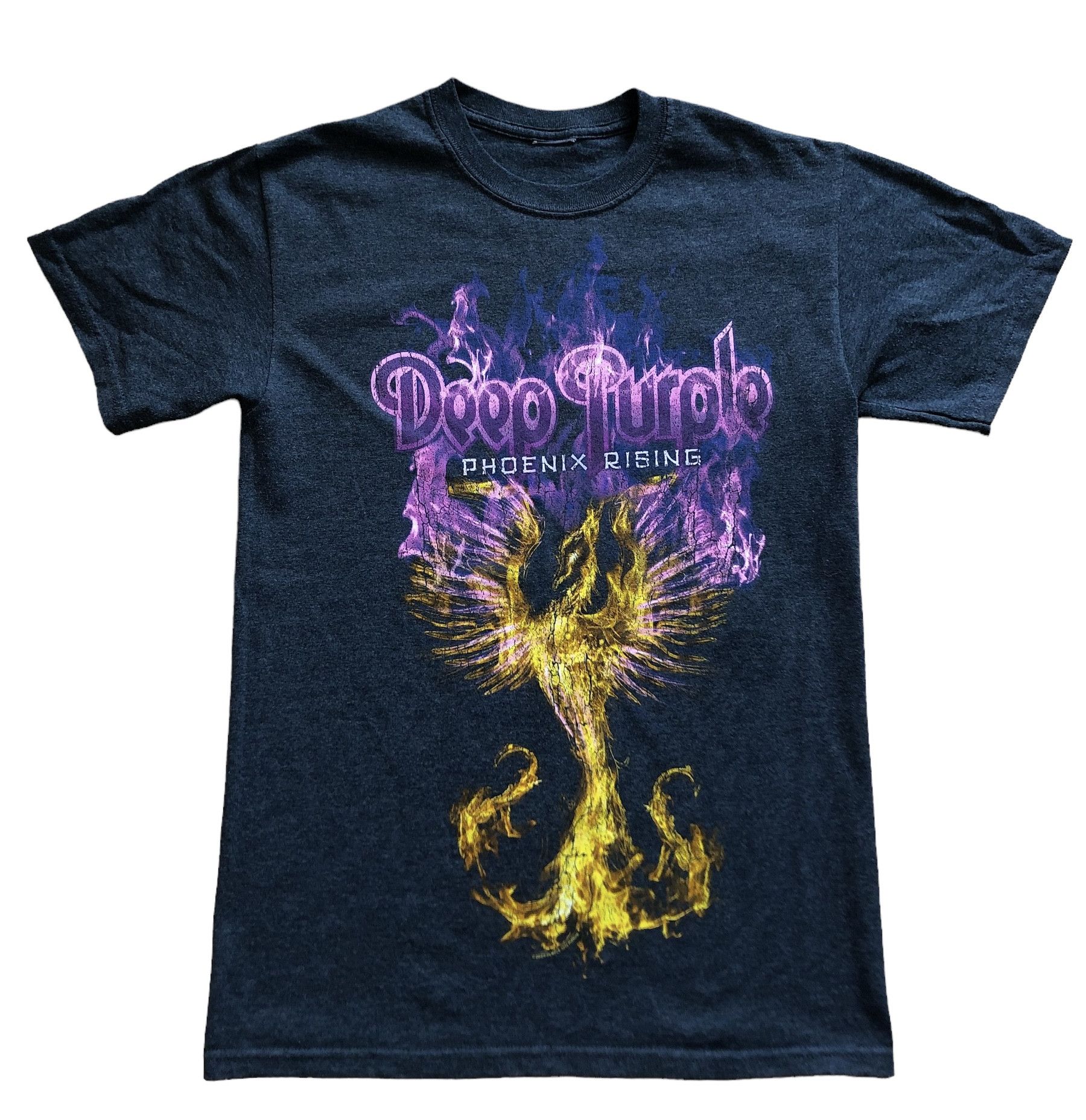 Band Tees × Vintage Vintage Deep Purple Phoenix Rising Tee Shirt Rare Y2K Hype Size M / US 6-8 / IT 42-44 - 1 Thumbnail