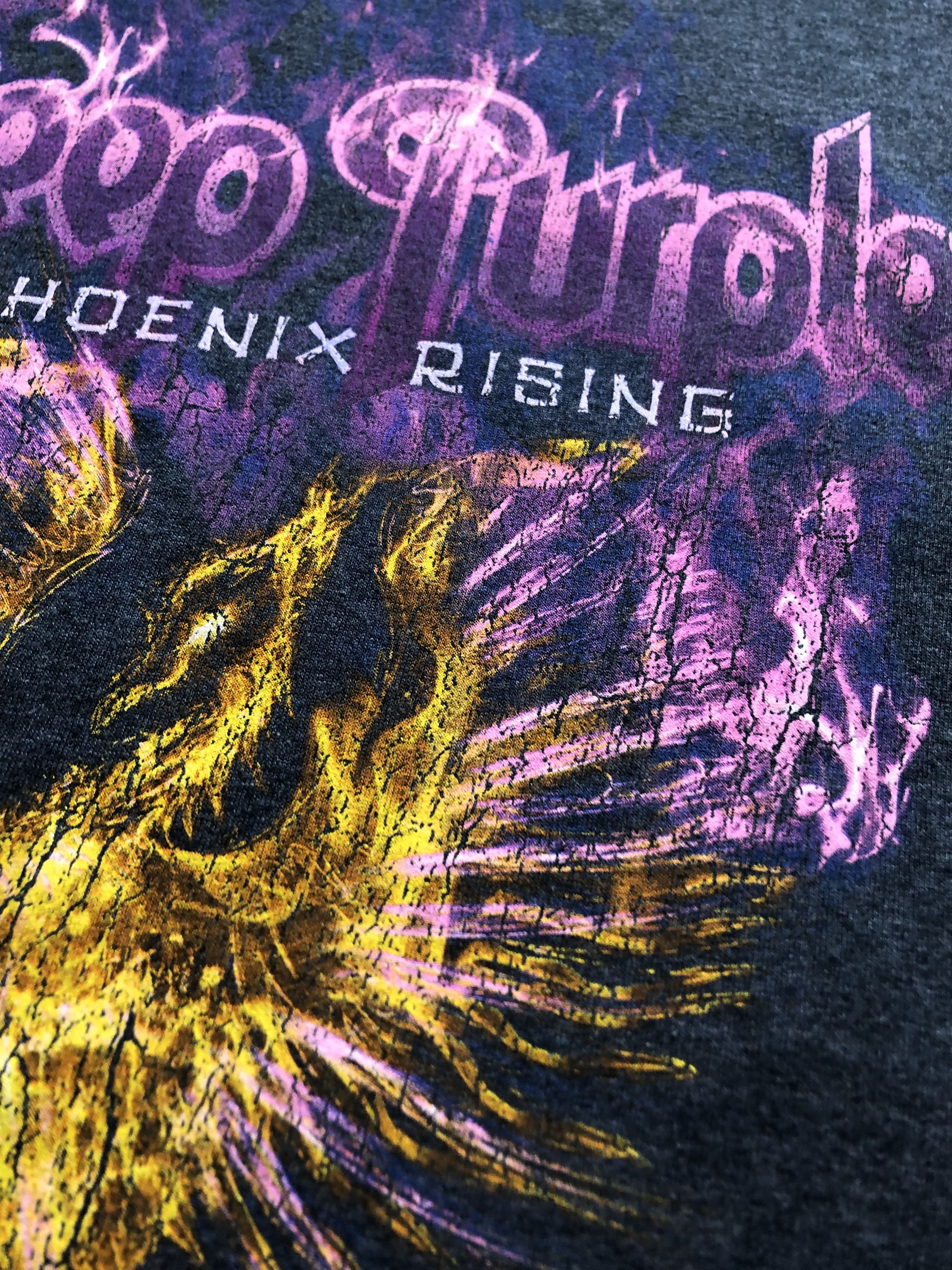 Band Tees × Vintage Vintage Deep Purple Phoenix Rising Tee Shirt Rare Y2K Hype Size M / US 6-8 / IT 42-44 - 5 Thumbnail
