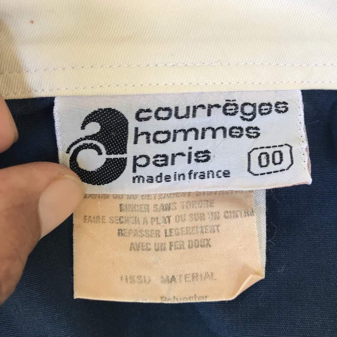 Courreges VINTAGE COURREGES HOMMES PARIS FRANCE JACKET RIRI ZIPPER Size US M / EU 48-50 / 2 - 8 Thumbnail