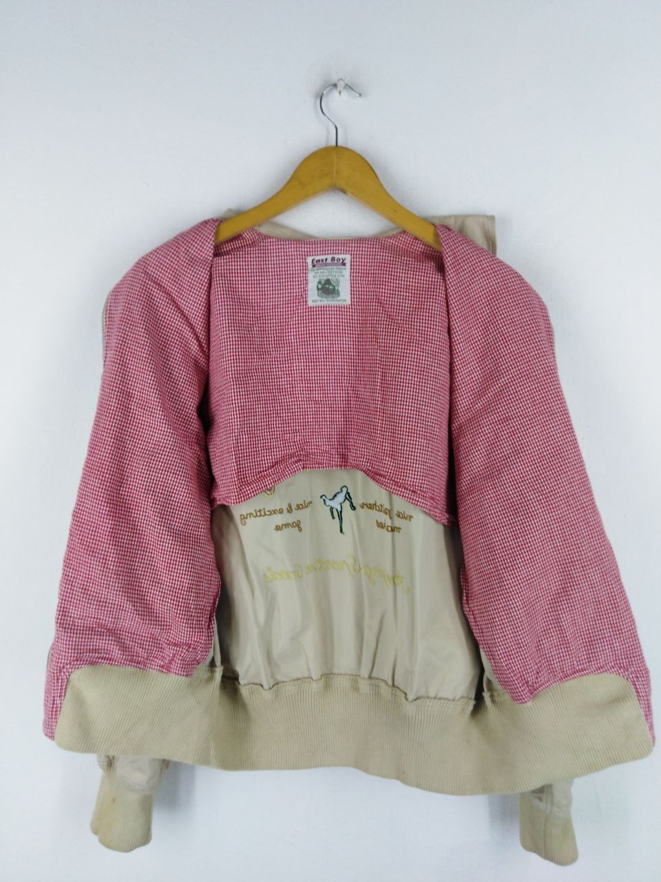 Japanese Brand × Vintage BIG LOGO EAST BOY ZIPPER JACKET Size US M / EU 48-50 / 2 - 3 Thumbnail