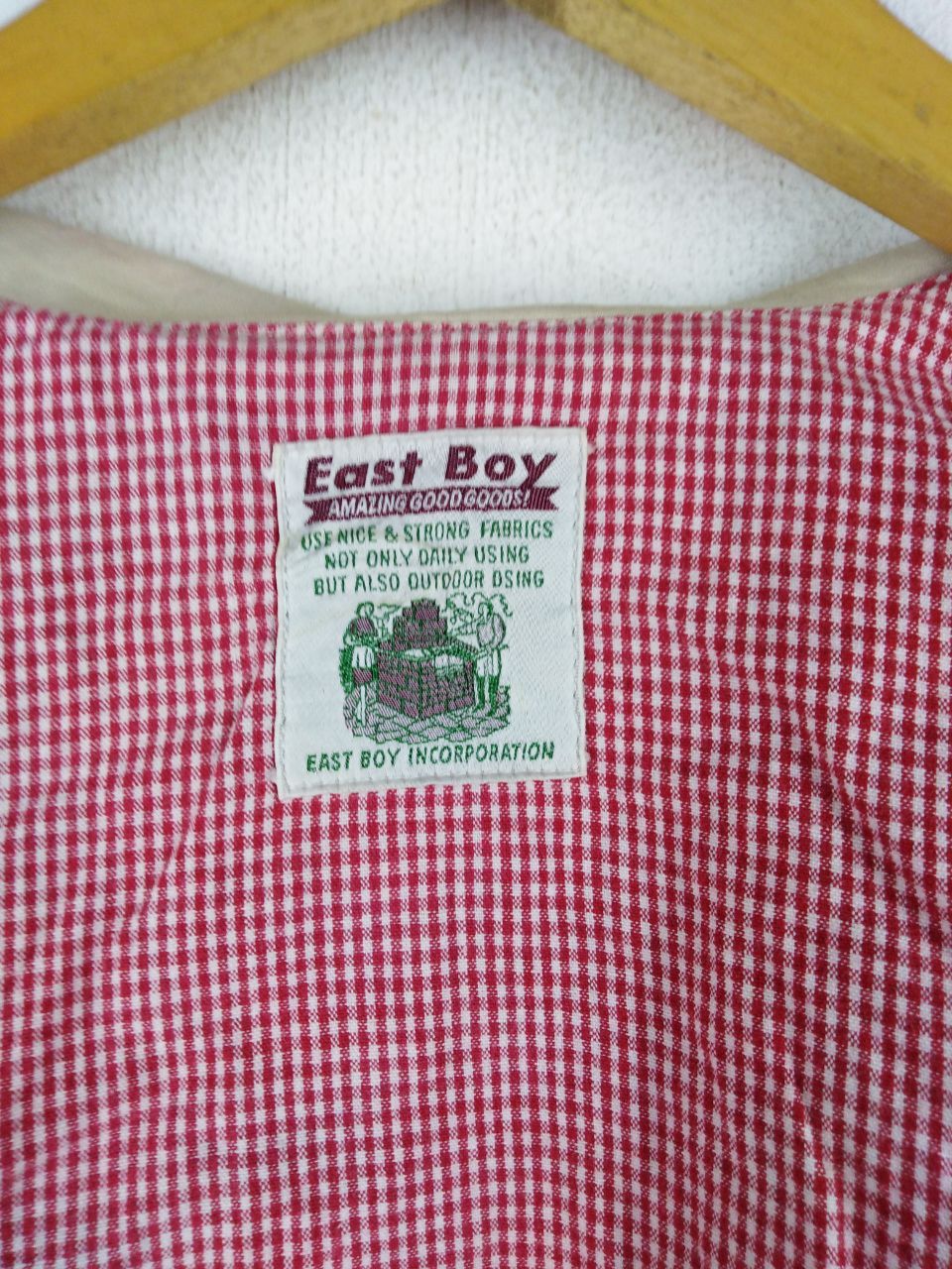Japanese Brand × Vintage BIG LOGO EAST BOY ZIPPER JACKET Size US M / EU 48-50 / 2 - 2 Thumbnail