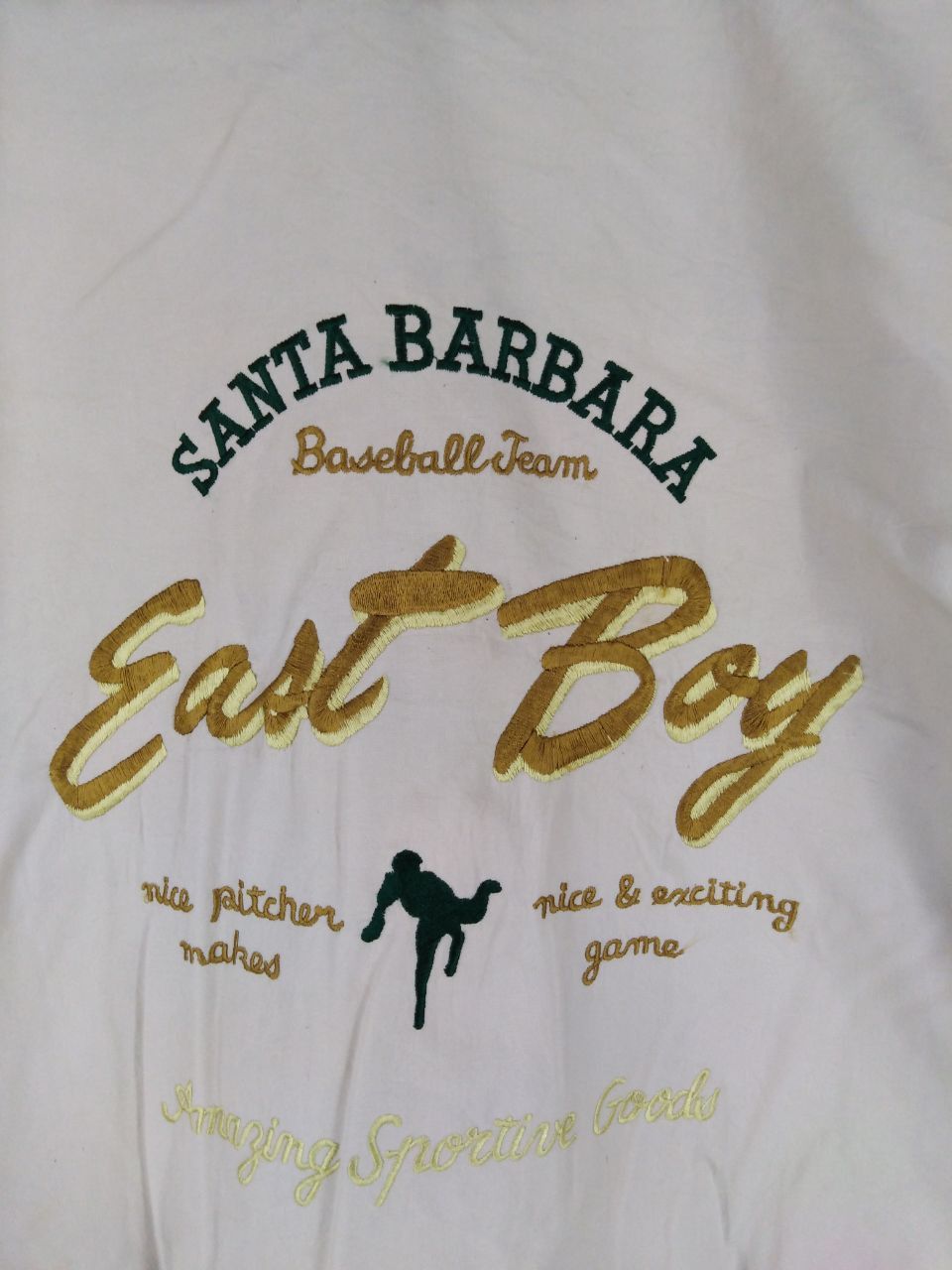 Japanese Brand × Vintage BIG LOGO EAST BOY ZIPPER JACKET Size US M / EU 48-50 / 2 - 8 Thumbnail