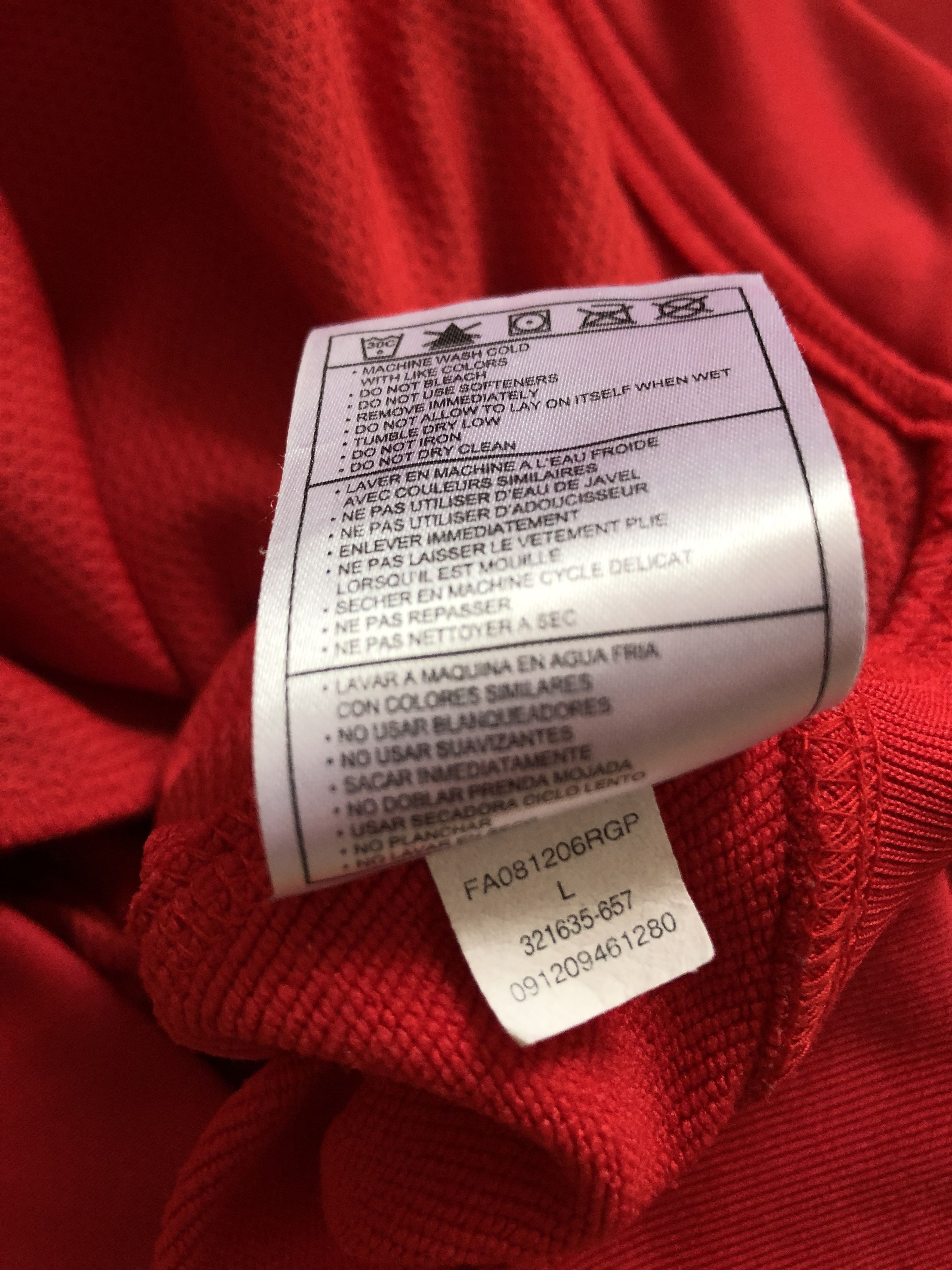 Nike × Vintage Vintage Nike Rutgers Swoosh Hoodie Sweatshirt Full Zip Rare Size US L / EU 52-54 / 3 - 12 Thumbnail