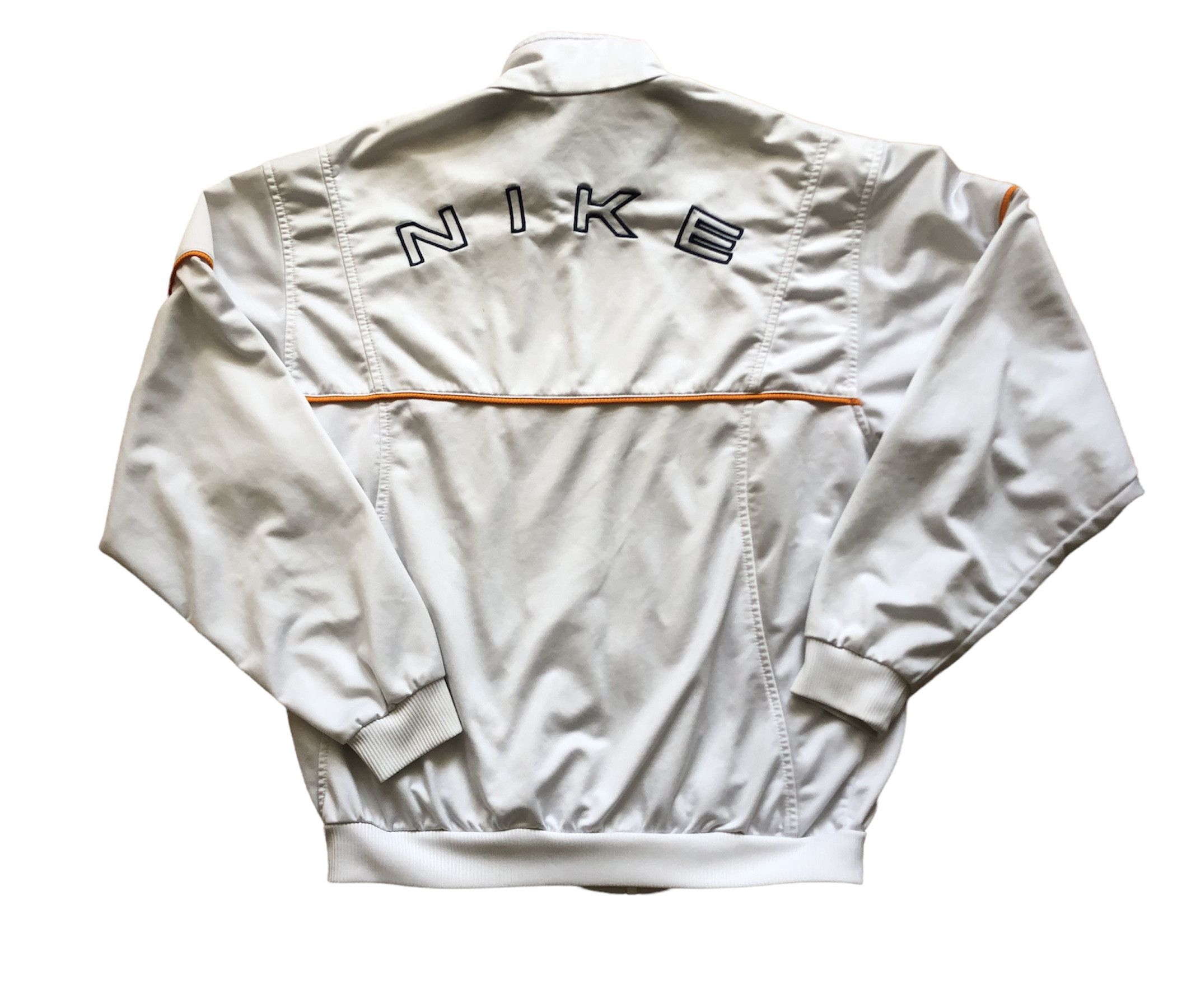 Nike Vintage Nike Sweatshirt White Rare Big Logo Swoosh Size US M / EU 48-50 / 2 - 1 Thumbnail