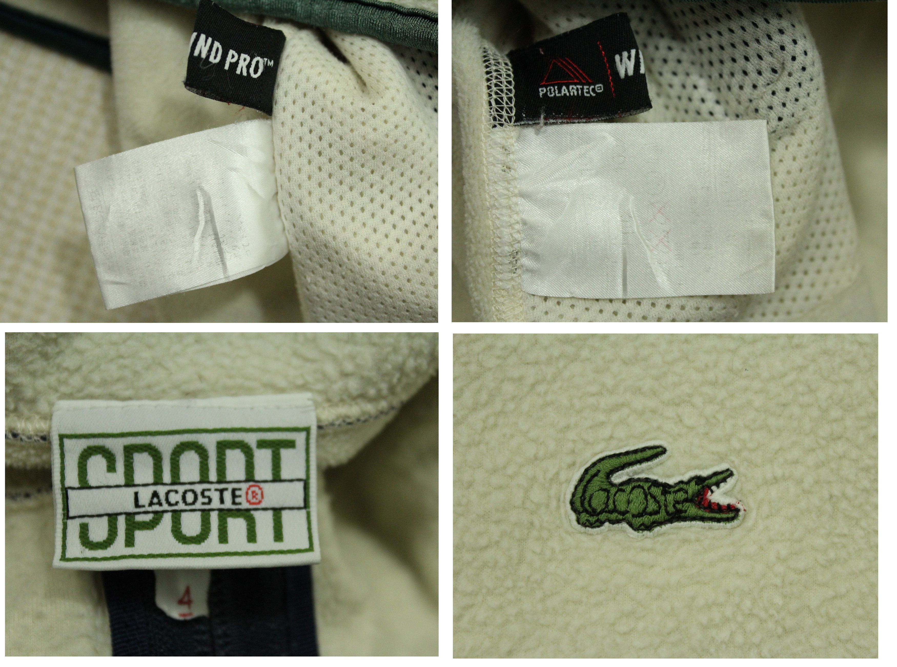 Lacoste × Vintage Vintage LACOSTE Vest Fleece Small Logo Polartec Size US L / EU 52-54 / 3 - 8 Thumbnail