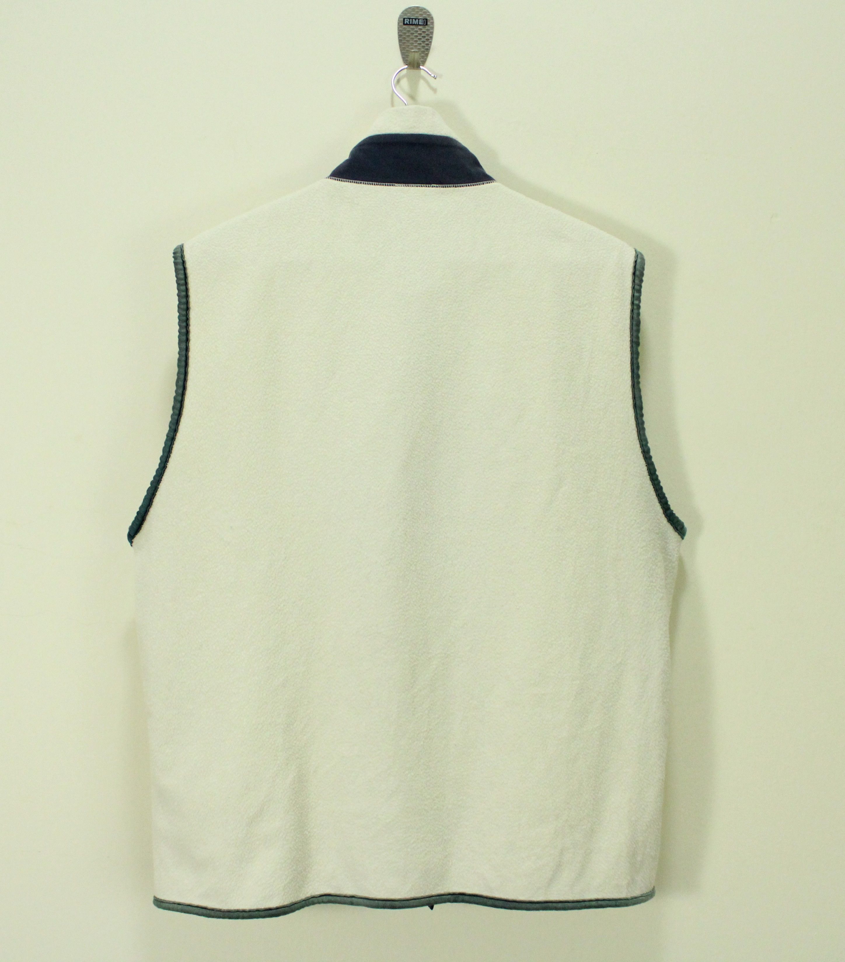 Lacoste × Vintage Vintage LACOSTE Vest Fleece Small Logo Polartec Size US L / EU 52-54 / 3 - 3 Thumbnail