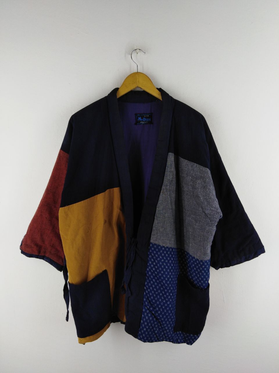 Japanese Brand Vintage Boro Patchwork Kimonos Inspired by Kapital Design Size US M / EU 48-50 / 2 - 9 Thumbnail